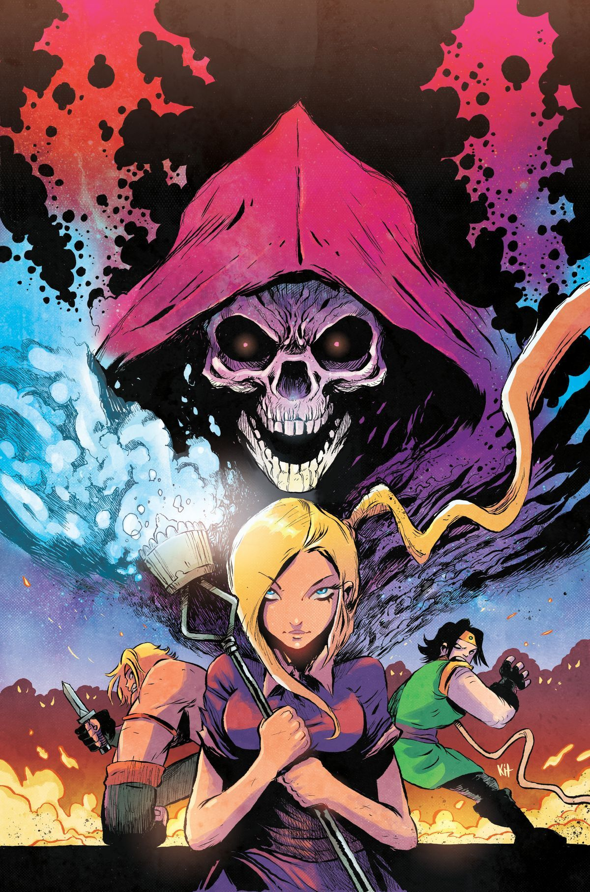 Vampire Survivors #2 (Of 4)(Cover C Kit Wallis Card Stock Full Art Variant)