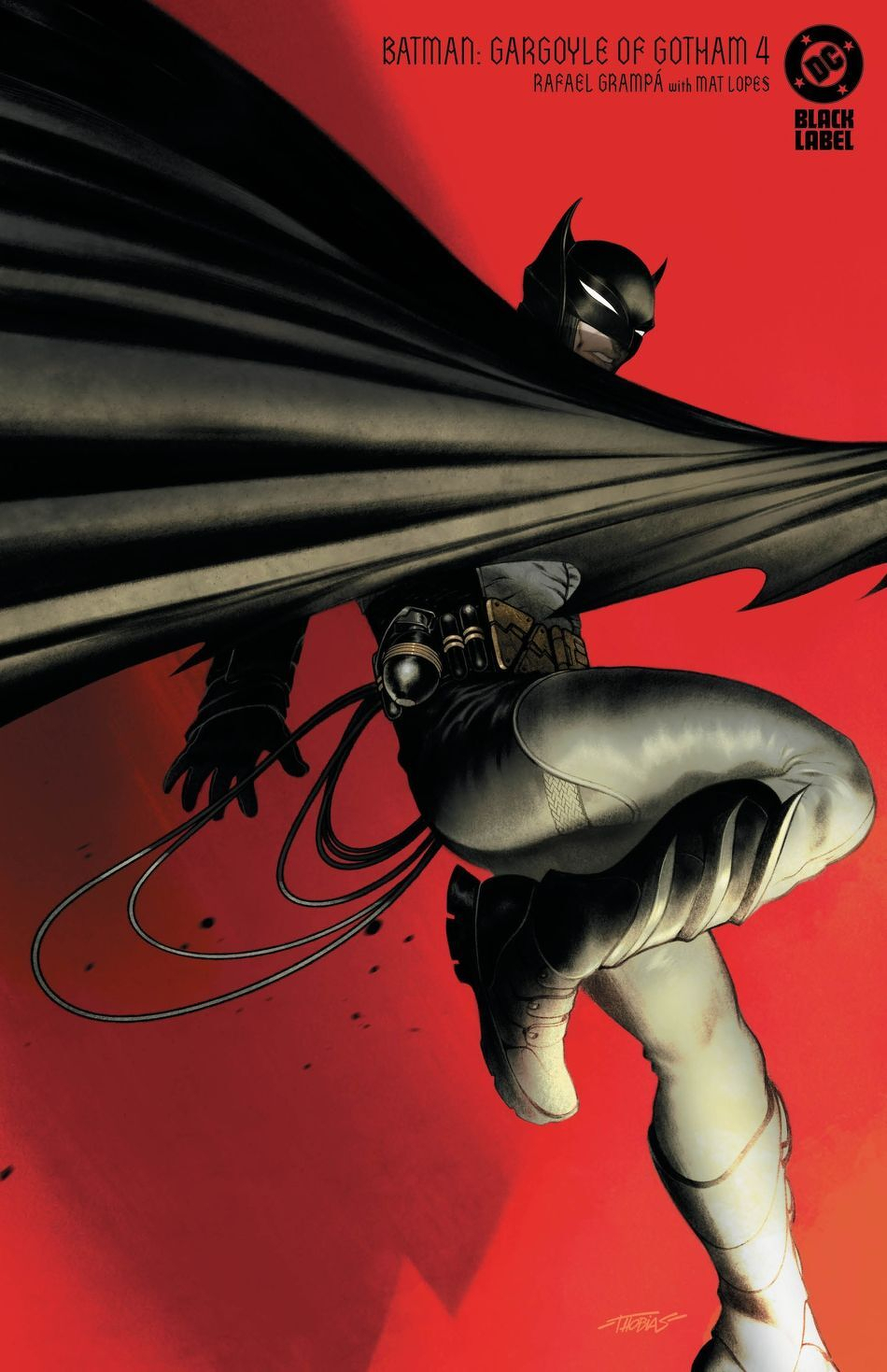 Batman Gargoyle Of Gotham #4 (Of 4)(Cover F Thobias Daneluz Card Stock Variant)