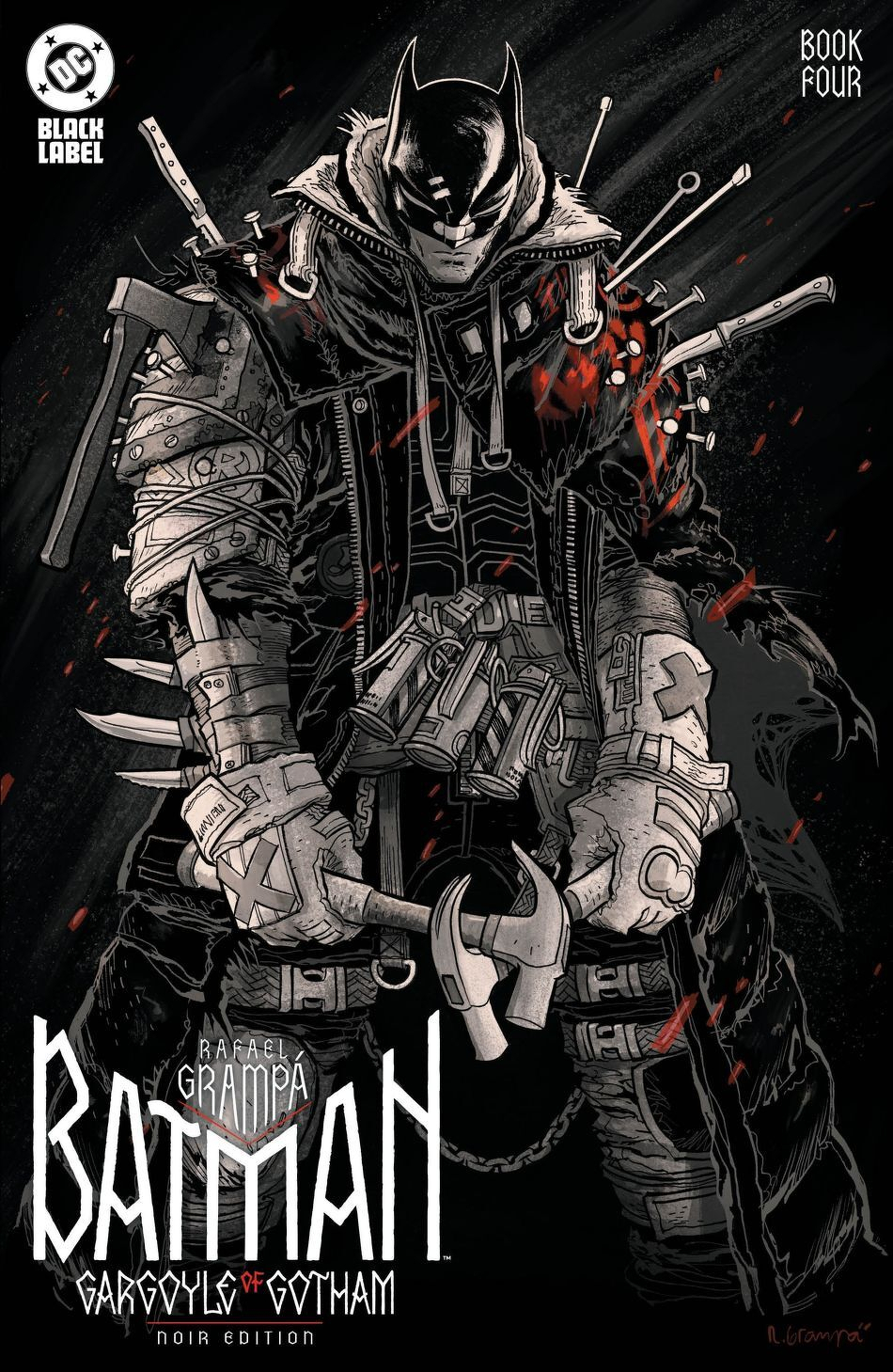 Batman Gargoyle Of Gotham Noir Edition #4 (Of 4)(Cover A Rafael Grampa)