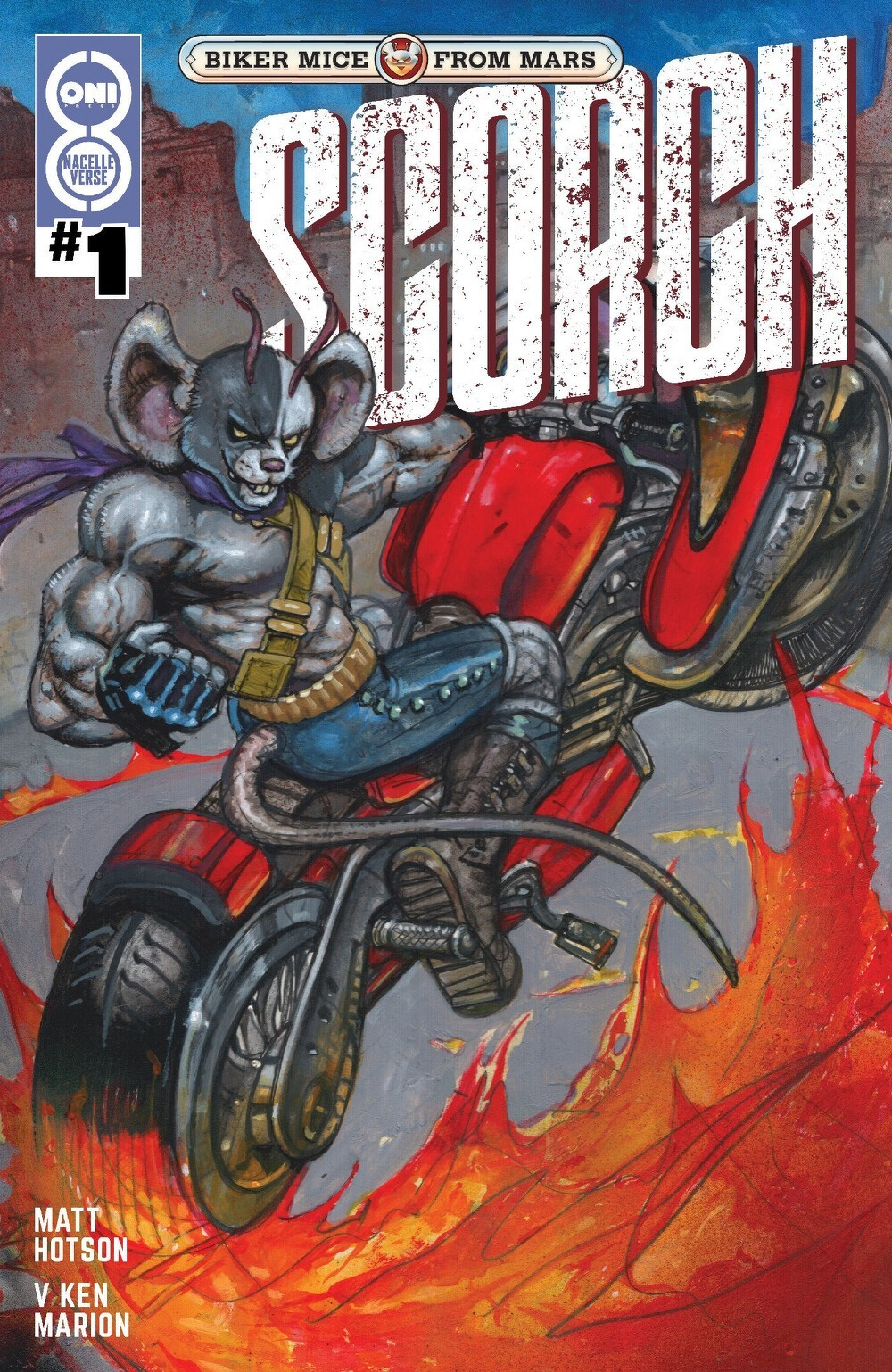 Biker Mice From Mars Scorch #1 (Cover F Simon Bisley)