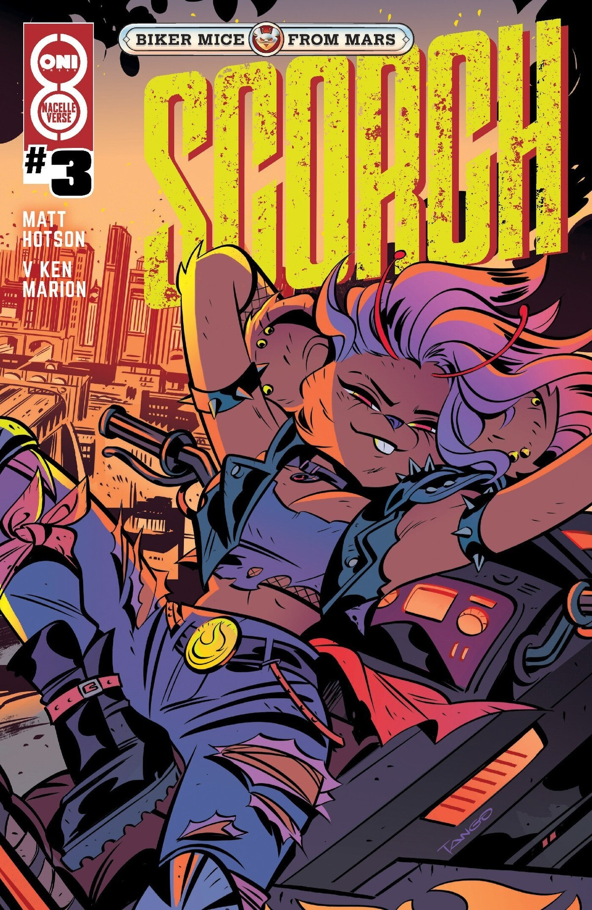 Biker Mice From Mars Scorch #3 (Of 4)(Cover A Tango)