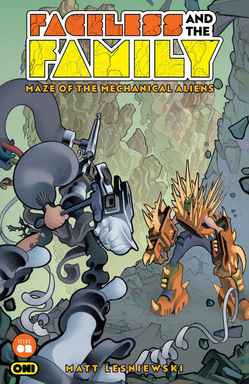 Faceless And The Family Maze Of The Mechanical Aliens #2 (Of 4)(Cover A Matt Lesniewski)