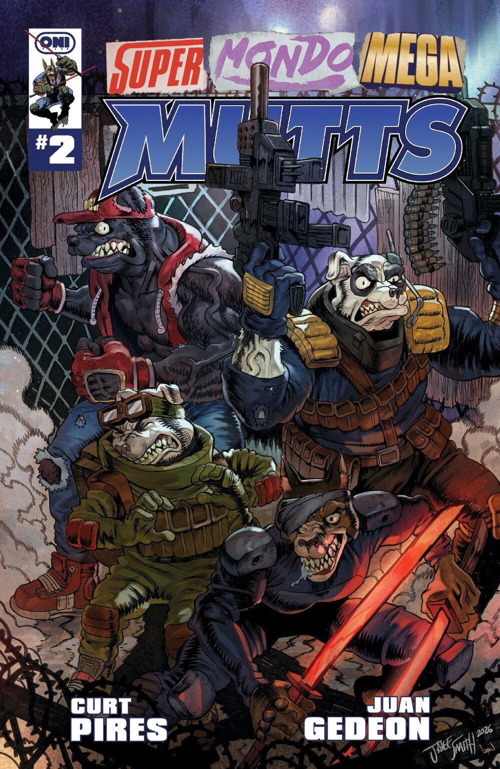 Super Mondo Mega Mutts #2 (Of 4)(Cover D Jake Smith)