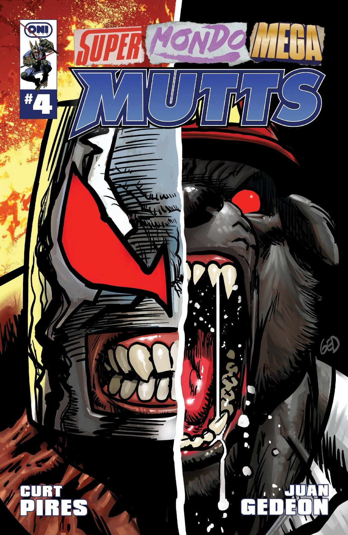 Super Mondo Mega Mutts #4 (Of 4)(Cover A Juan Gedeon)