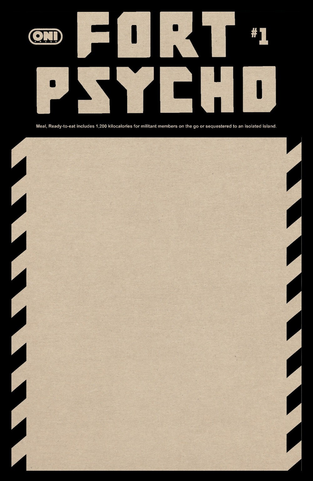 Fort Psycho #1 (Cover E Blank Sketch Variant)