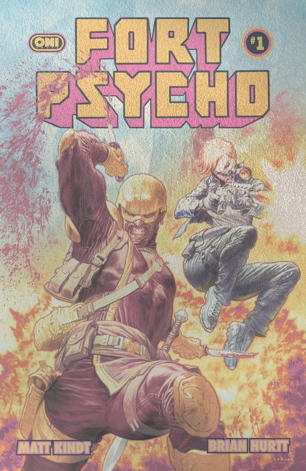 Fort Psycho #1 (Cover F Lewis Larosa Foil Variant)