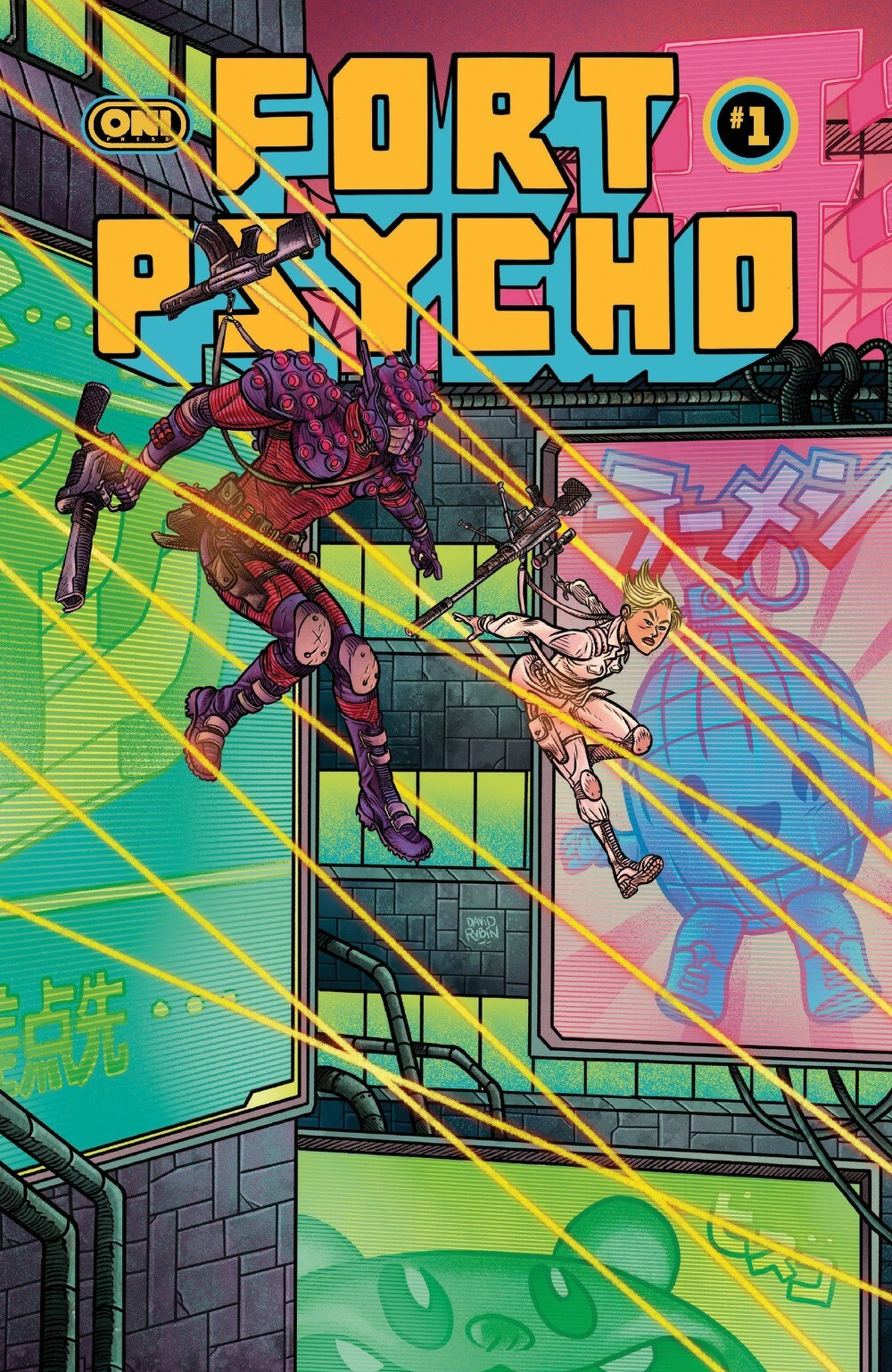 Fort Psycho #1 (Cover G David Rubin)