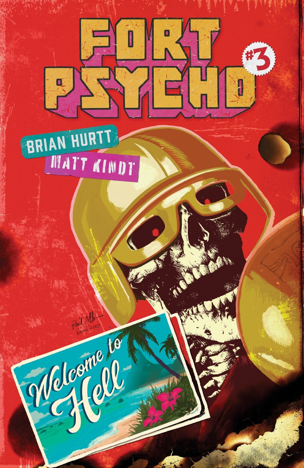 Fort Psycho #3 (Of 12)(Cover C Raul Allen)