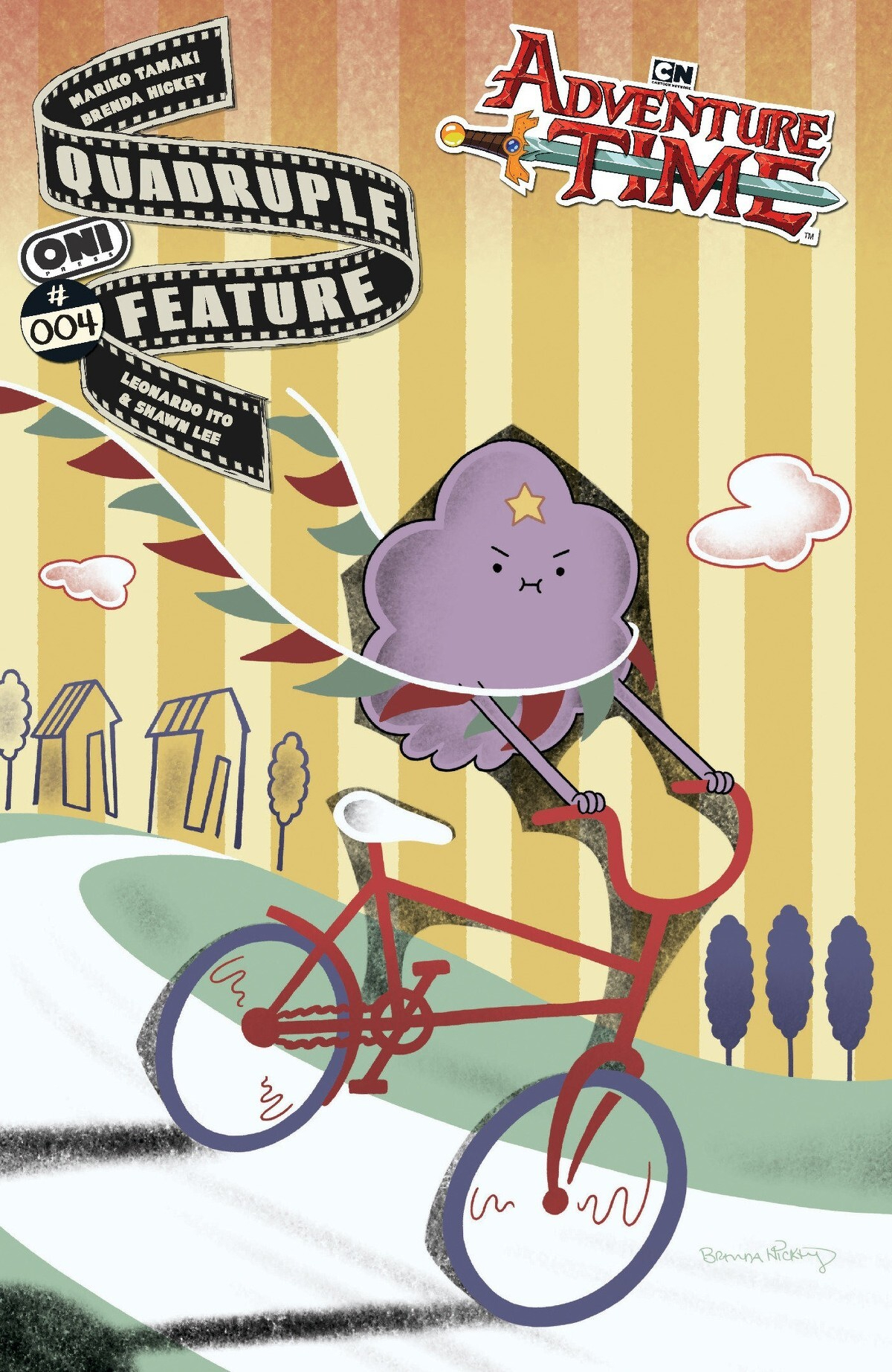 Adventure Time Quadruple Feature #4 (Of 4)(Cover A Brenda Hickey)