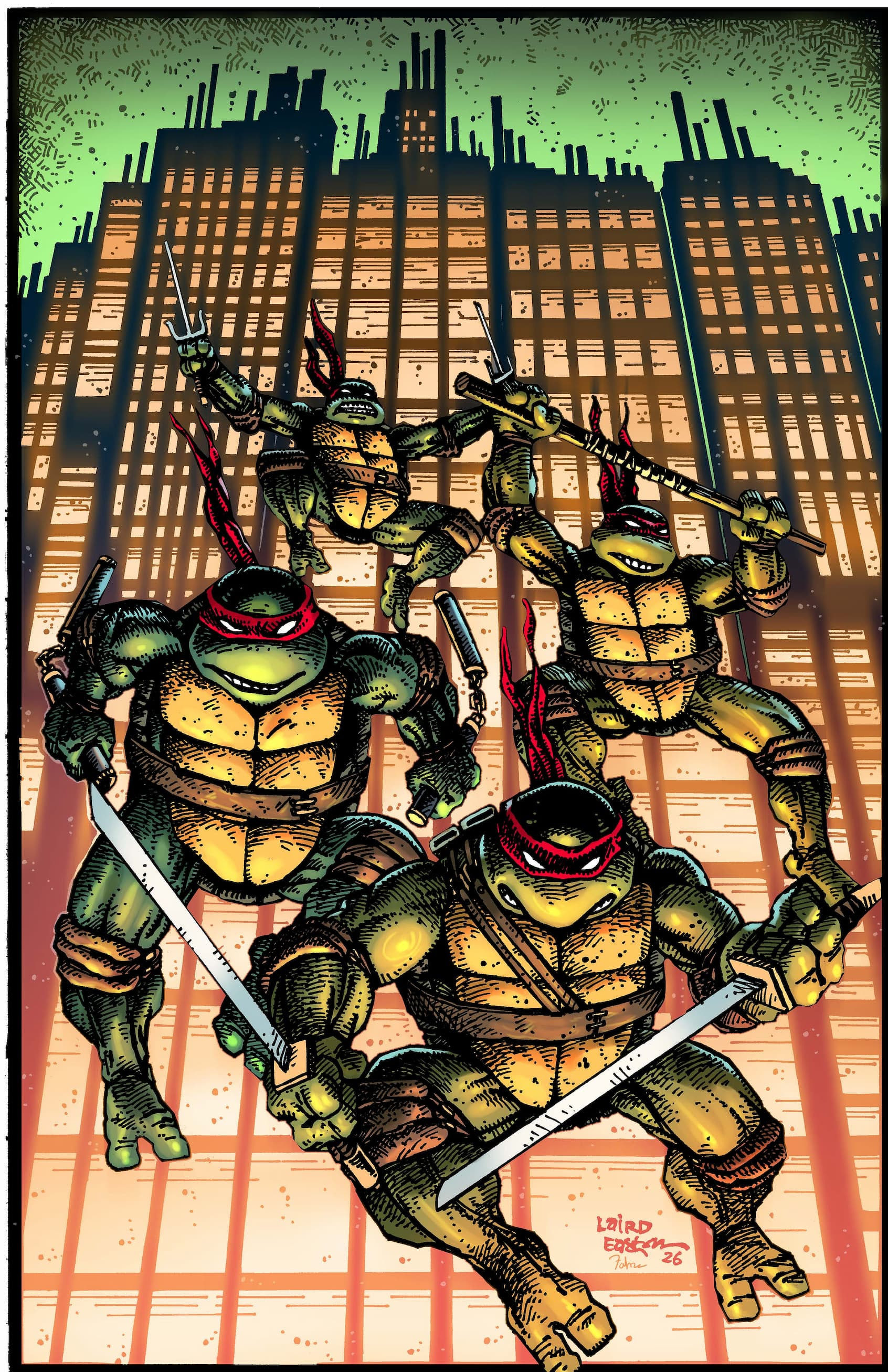 TMNT #300 Blind Bag Exclusive by Peter Laird, Kevin Eastman, Fahriza Kamaputra