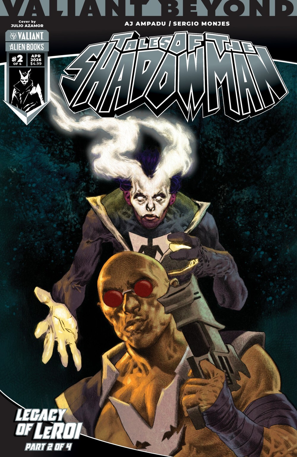 Valiant Beyond Tales Of The Shadowman #8 (Legacy Of LeRoi #2 Of 2)(Cover B Julio Azamor)(find on eBay)