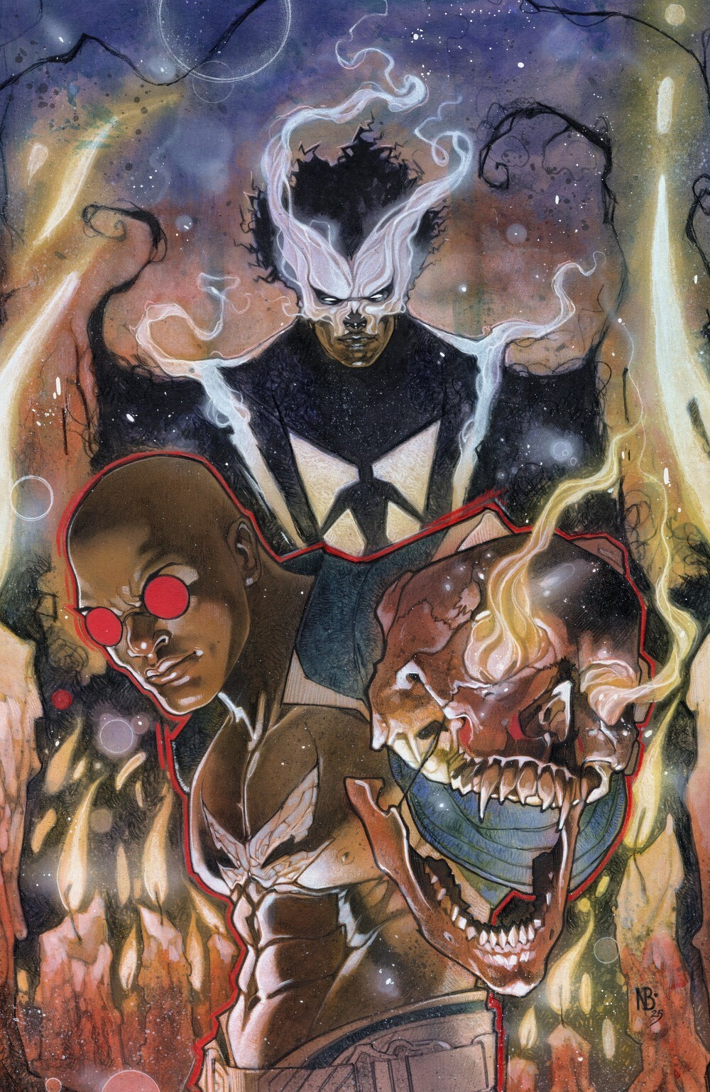 Valiant Beyond Tales Of The Shadowman #8 (Legacy Of LeRoi #2 Of 2)(Cover C Nathan Birr Full Art Variant)(find on eBay)