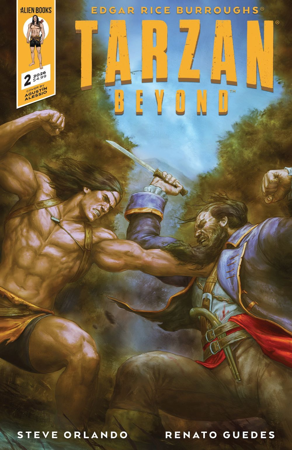 Tarzan Beyond #2 (Cover A Agustin Alessio)(find on eBay)