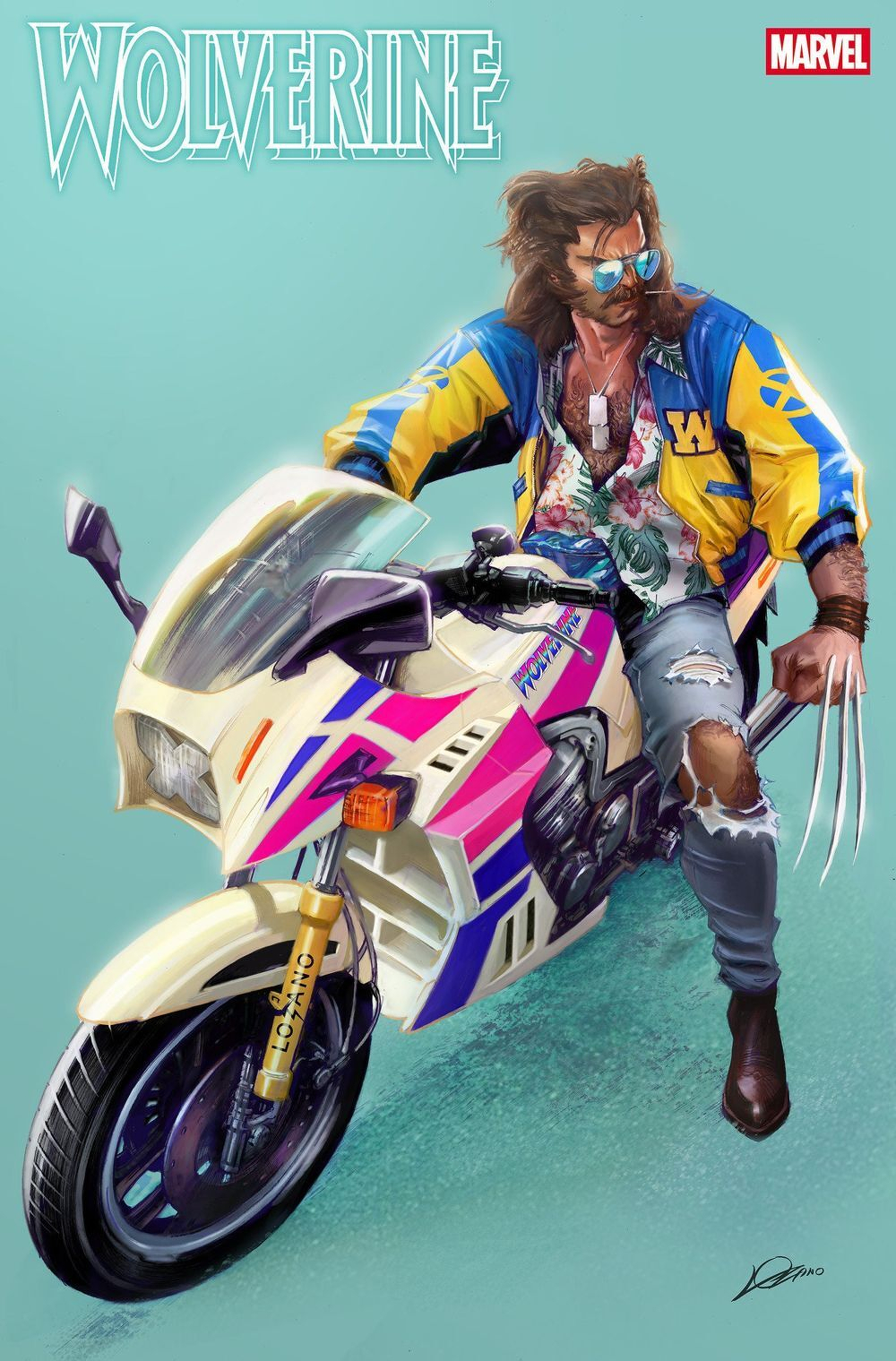 Wolverine #24 (Cover B Alexander Lozano '80s Wolverine Variant)