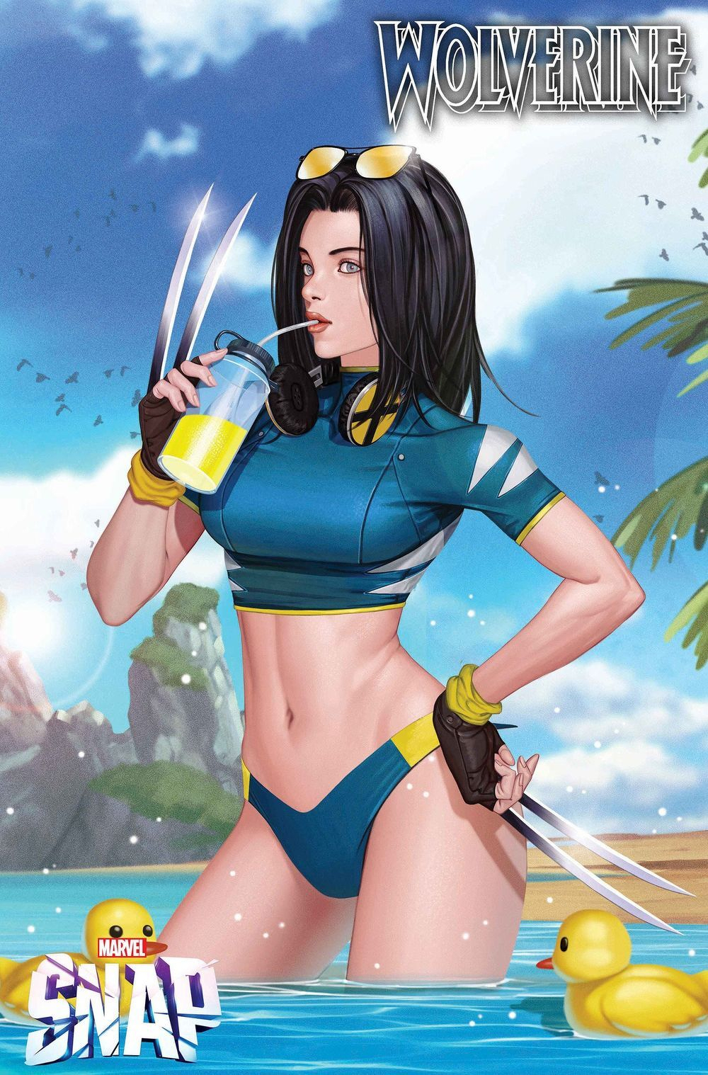 Wolverine #24 (Cover E InHyuk Lee Marvel Snap Swimsuit Variant)