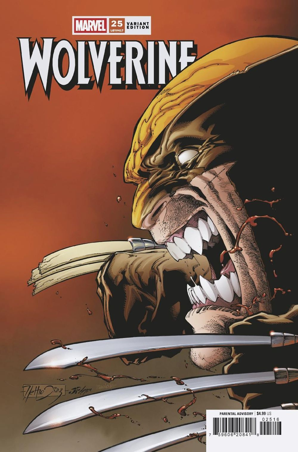 Wolverine #25 (Cover F Netho Diaz)