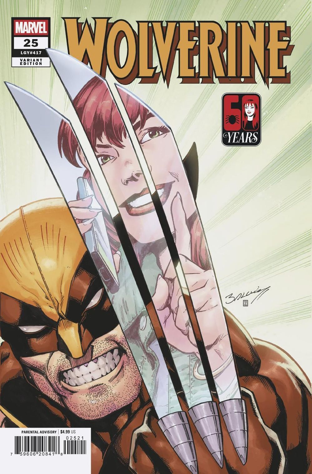 Wolverine #25 (Cover B Mark Bagley Mary Jane Watson Variant)
