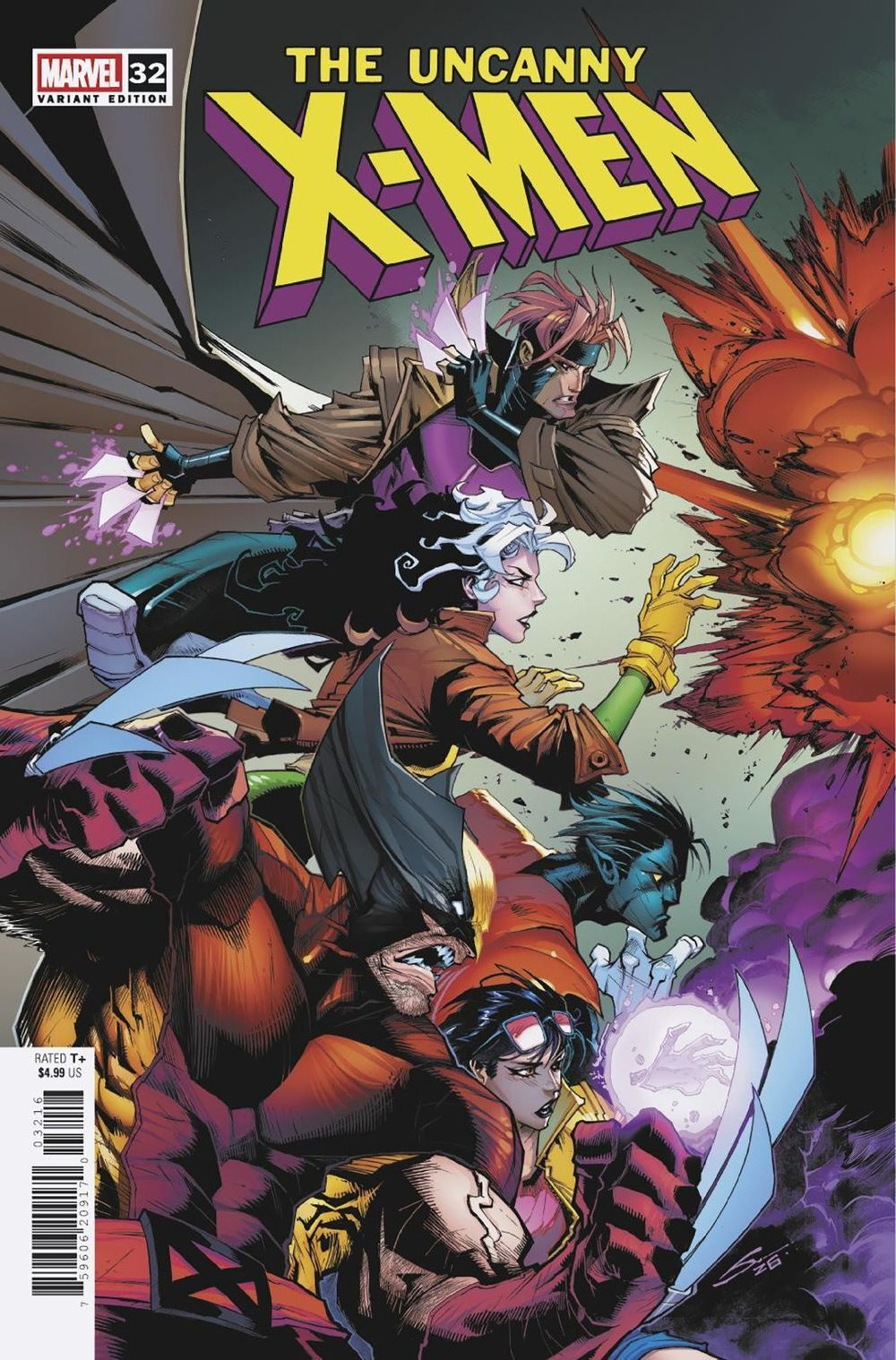Uncanny X-Men #32 (Cover E Gerardo Sandoval)