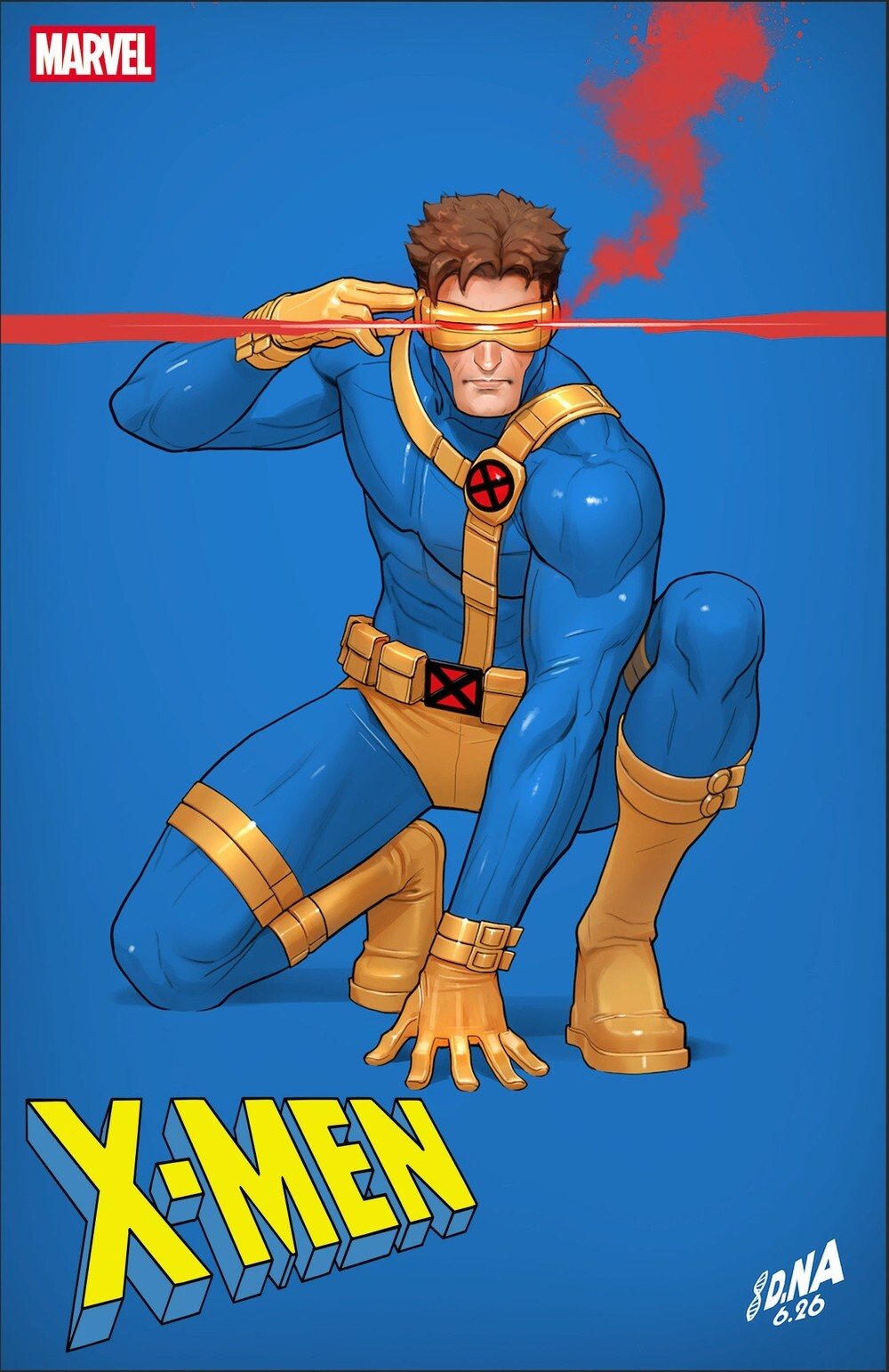 X-Men #33 (Cover B David Nakayama Color Block Blue Variant)