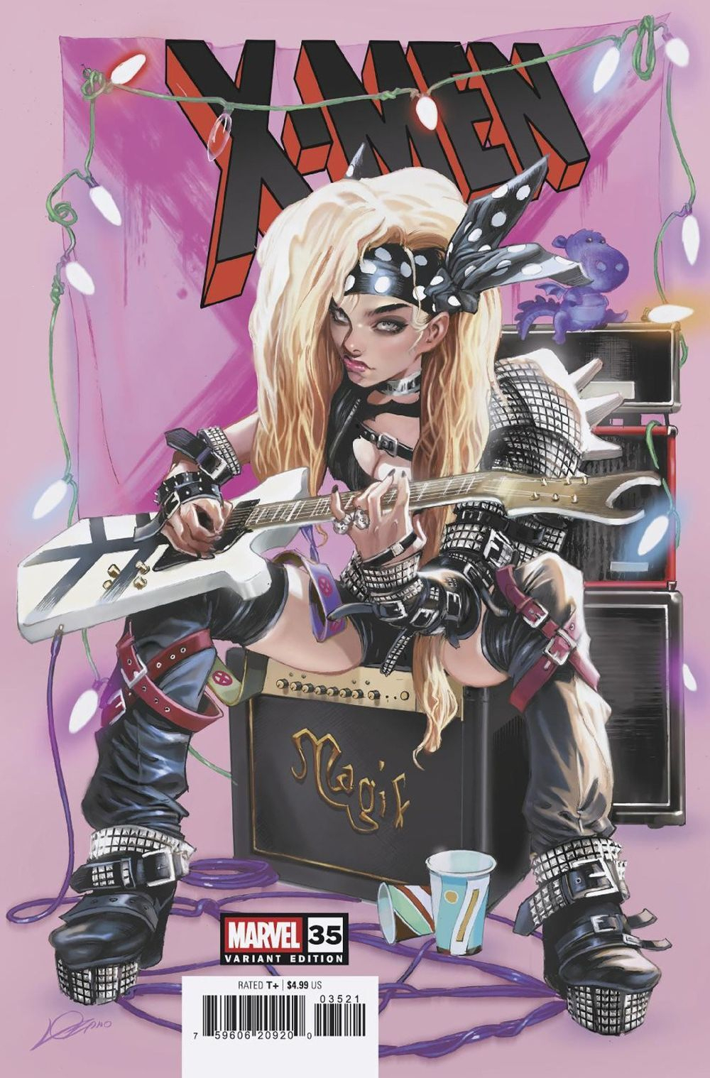 X-Men #35 (Cover B Alexander Lozano '80s Magik Variant)
