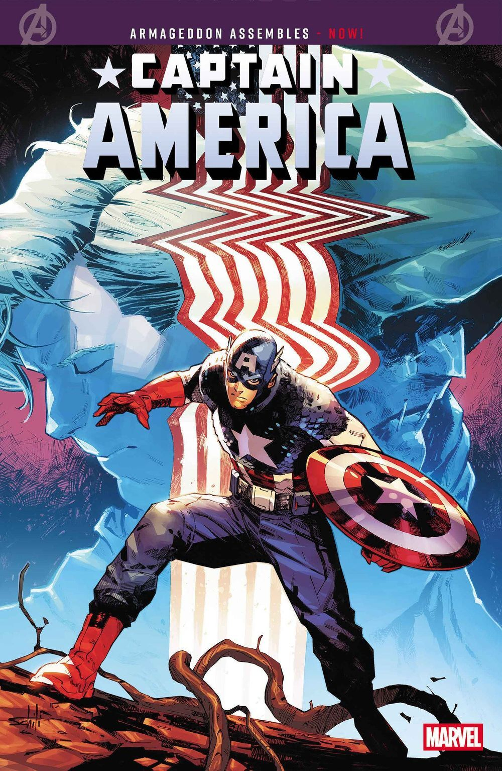 Captain America #12 (Cover A Valerio Schiti)(Armageddon)