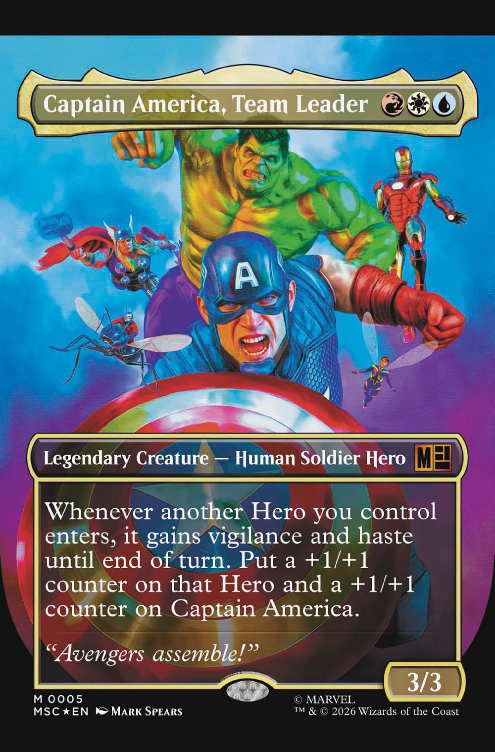 Captain America #12 (Cover C Mark Spears Magic The Gathering Variant)(Armageddon)