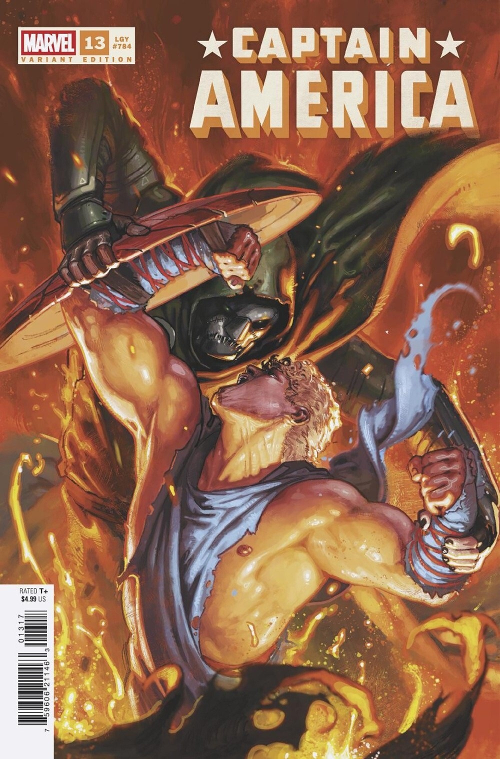 Captain America #13 (Cover H Davide Paratore)(Armageddon)