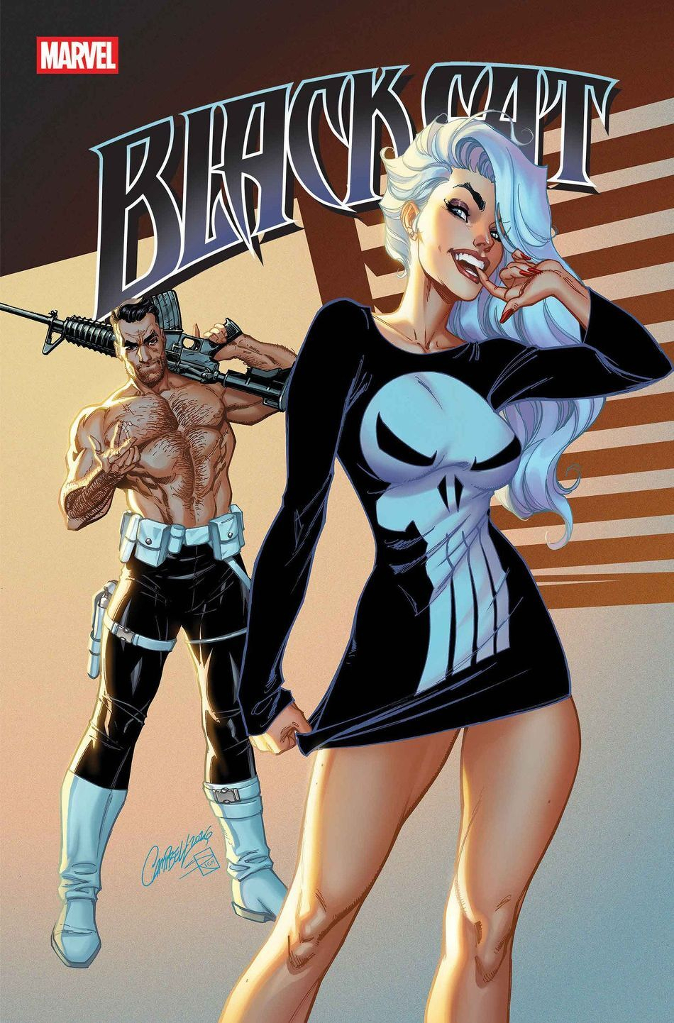 Black Cat #11 (Cover D J. Scott Campbell Black Cat Variant)