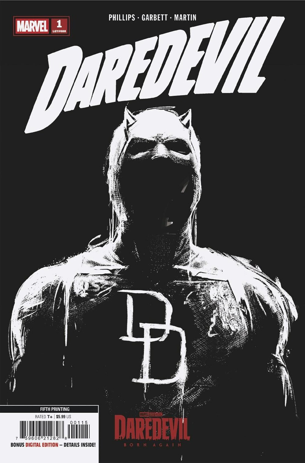 Daredevil #1 (5th Printing Cover A Marvel Television Variant)