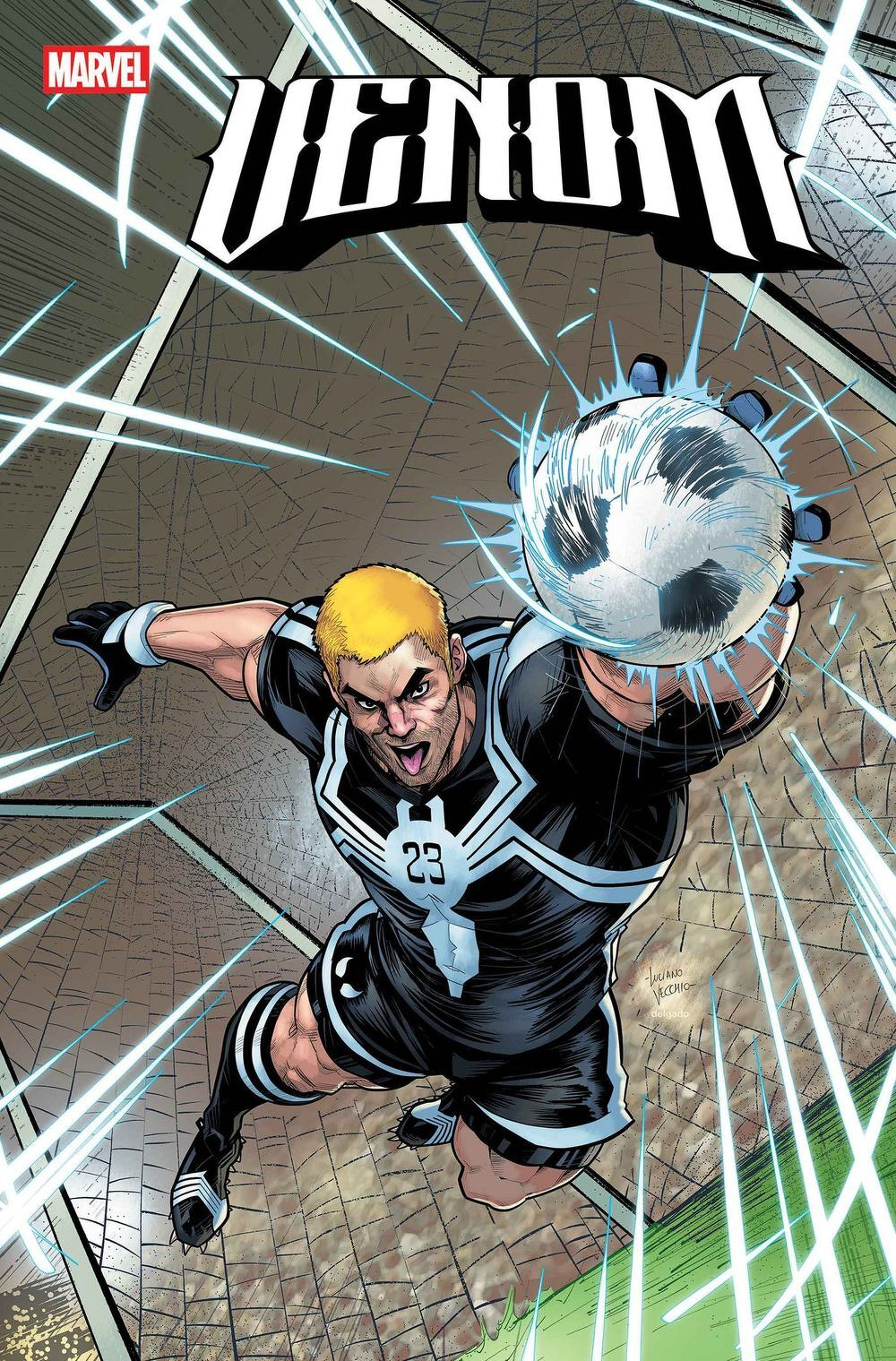 Venom #259 (Cover C Luciano Vecchio Marvel Soccer Variant)