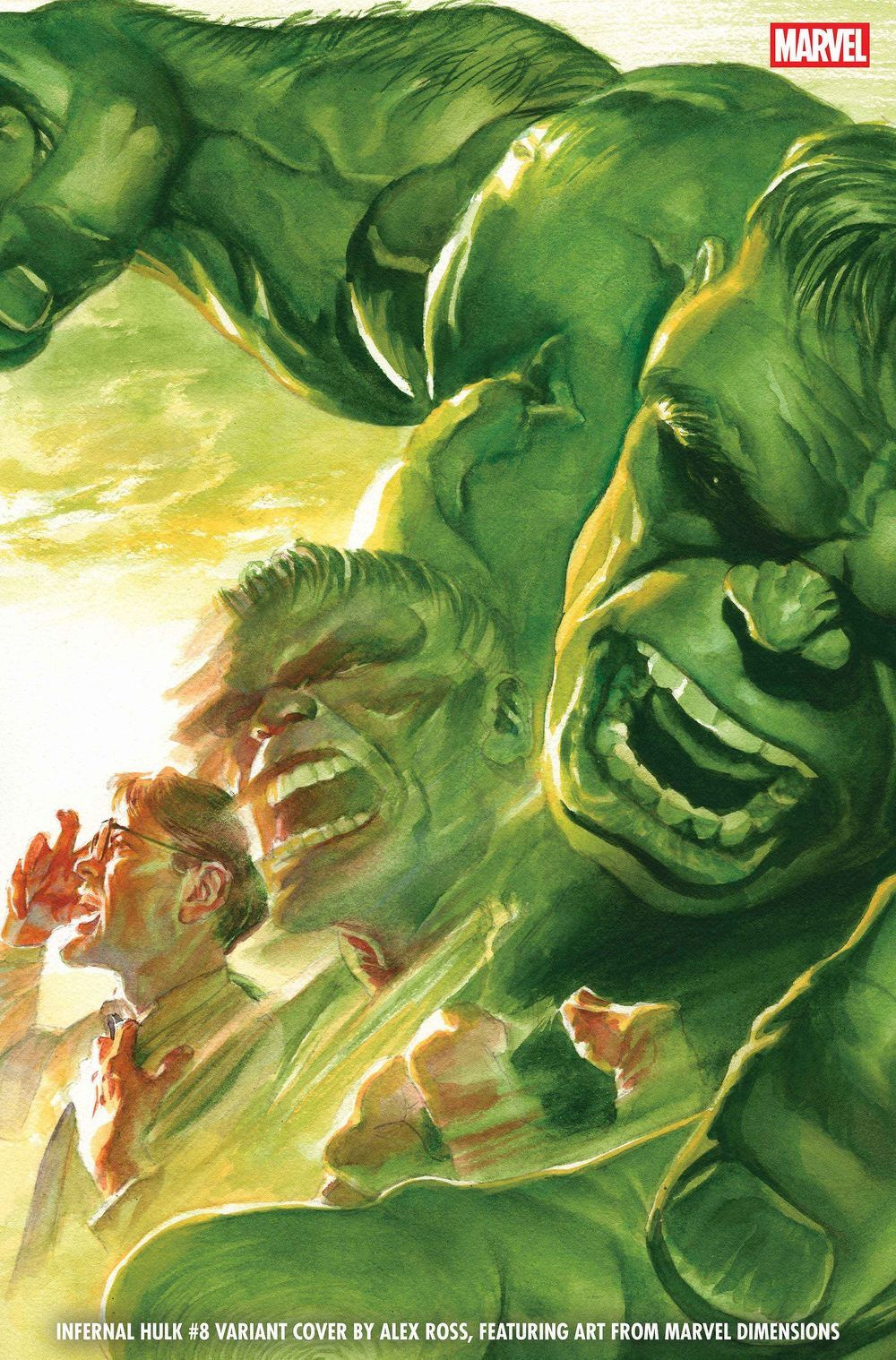 Infernal Hulk #8 (Cover B Alex Ross Marvel Dimensions Variant)