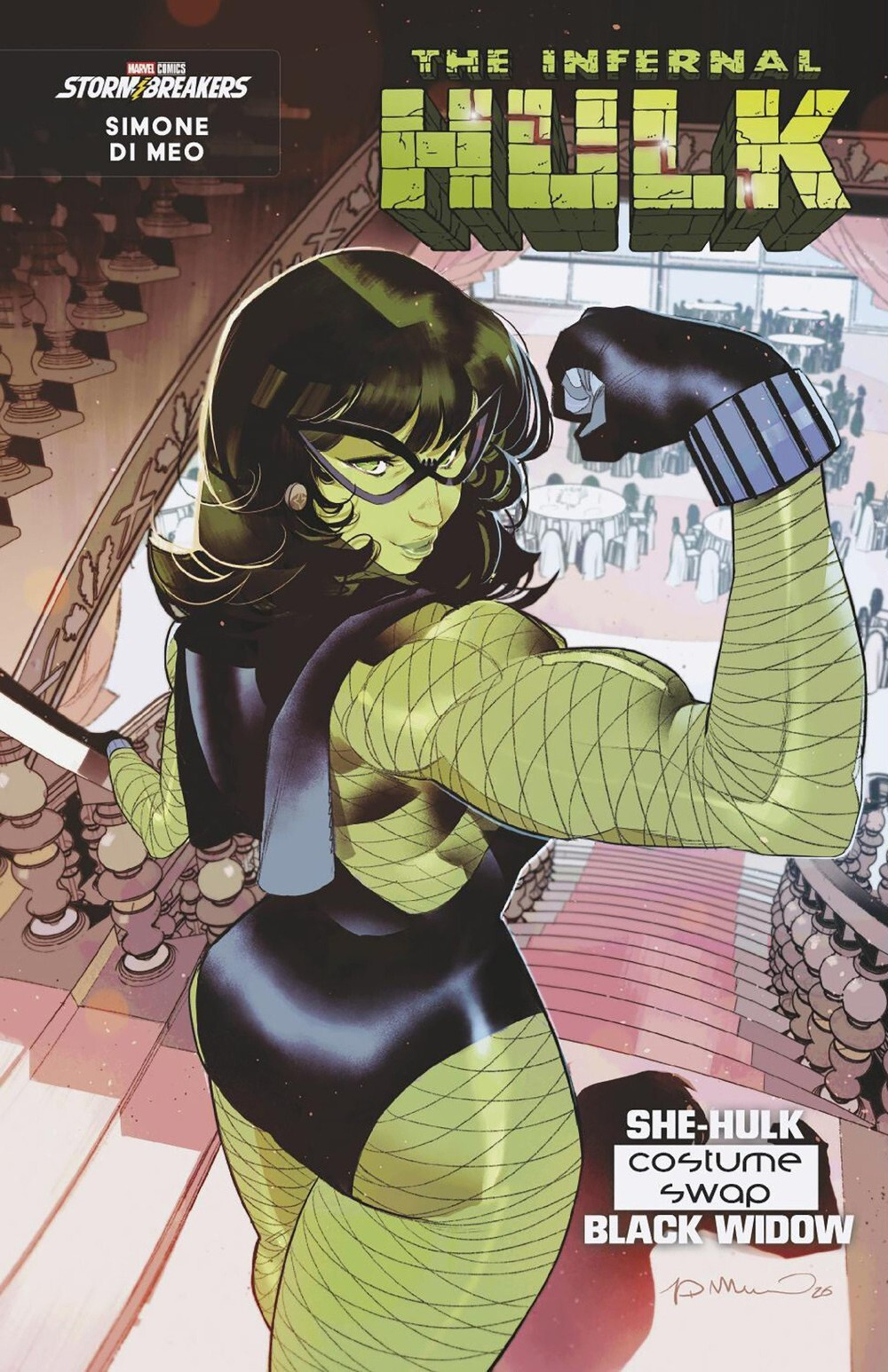Infernal Hulk #9 (Cover B Simone Di Meo Hellfire Costume Swap Variant)