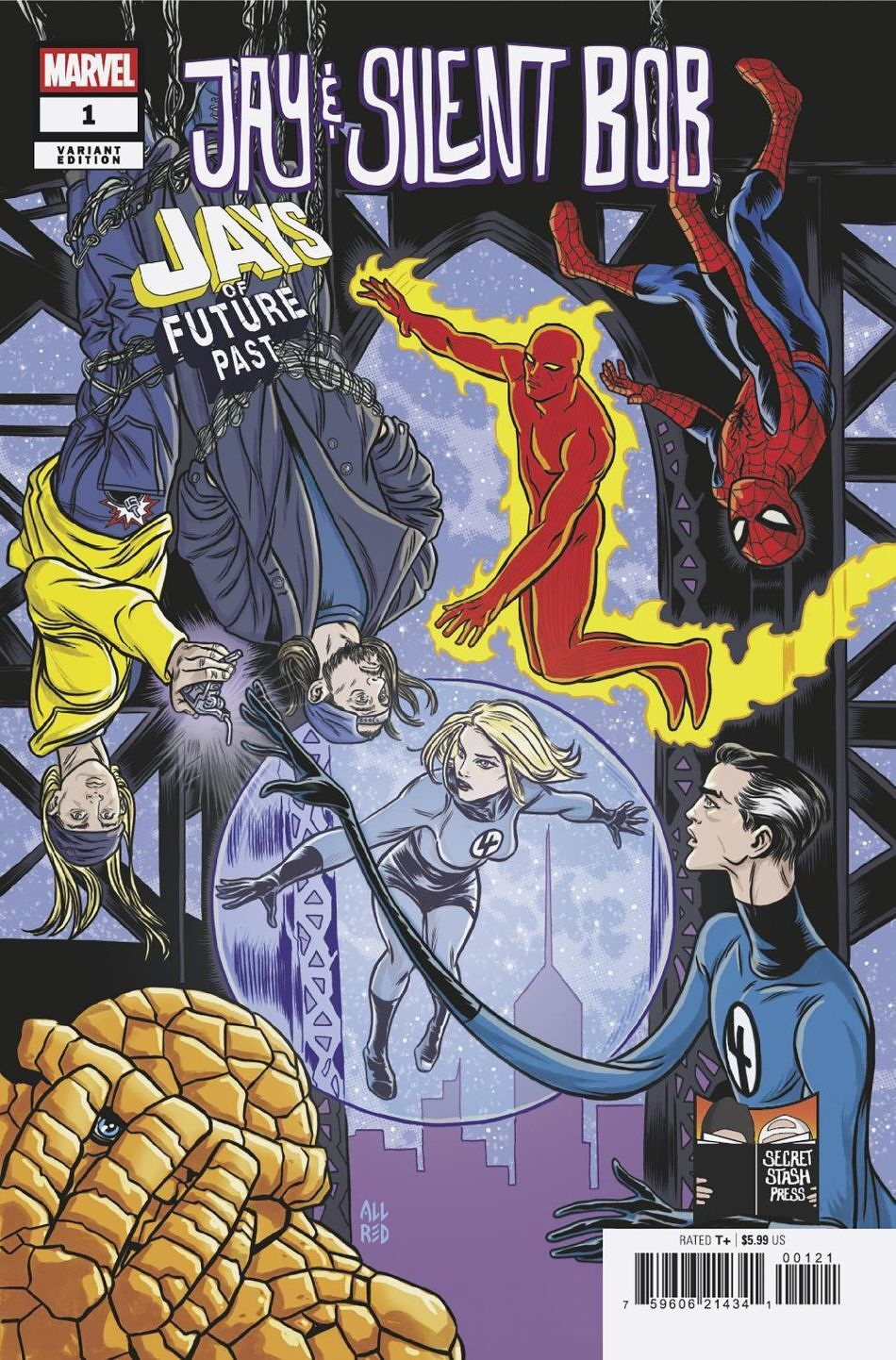 Jay And Silent Bob Jays Of Future Past #1 (Cover B Michael Allred)