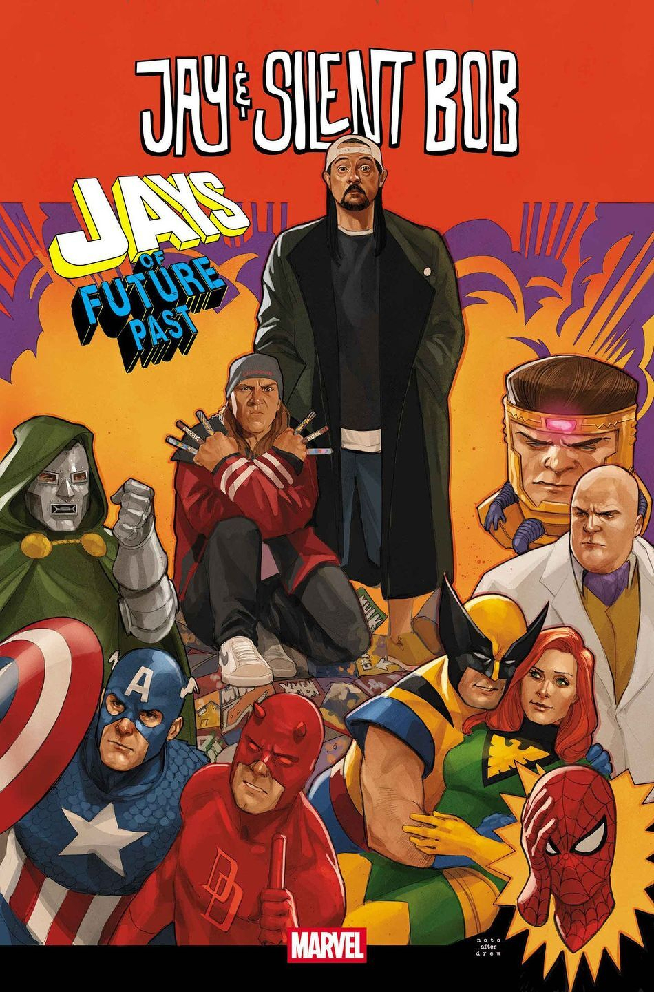 Jay And Silent Bob Jays Of Future Past #1 (Cover C Phil Noto Homage Variant)