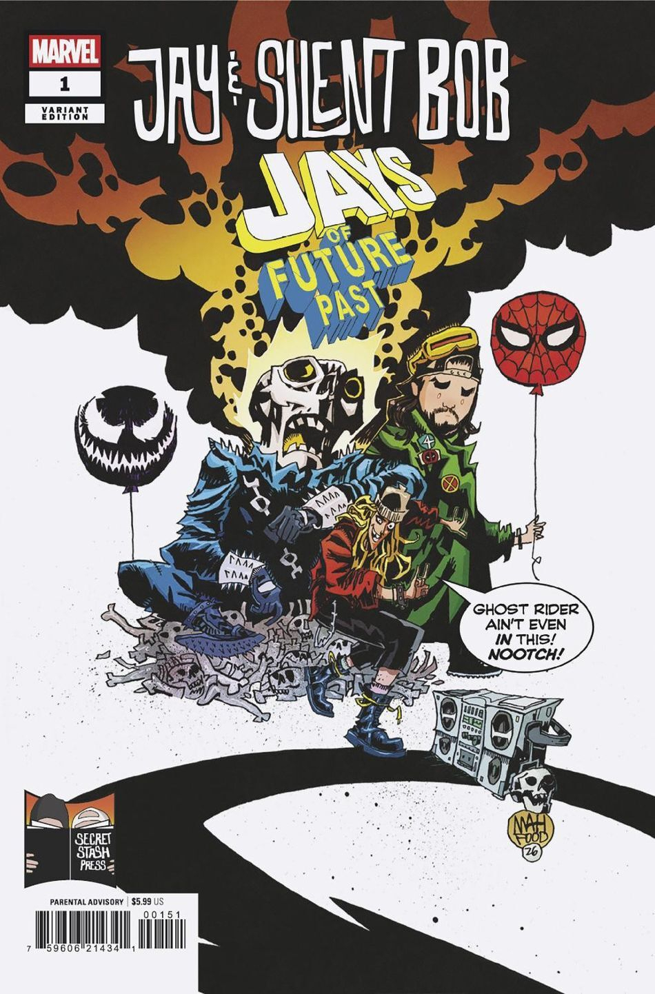 Jay And Silent Bob Jays Of Future Past #1 (Cover E Jim Mahfood)