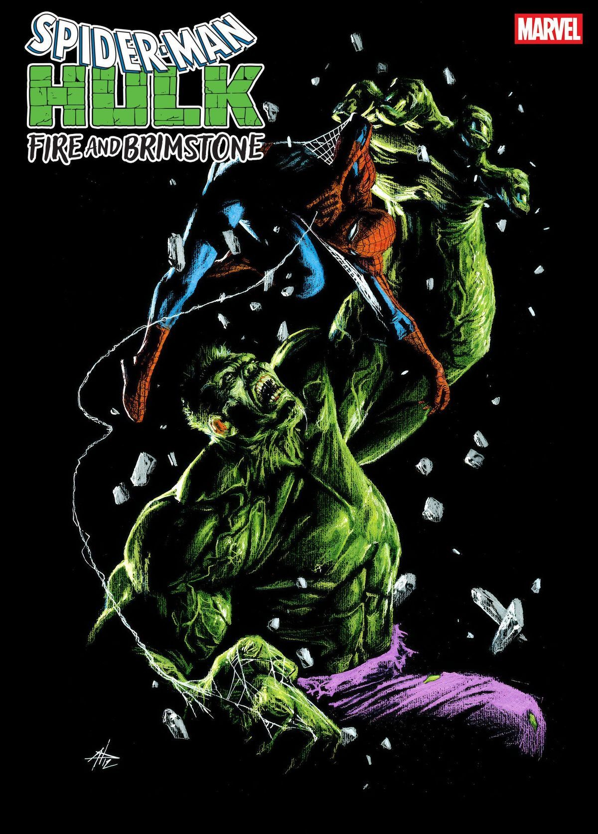 Spider-Man/Hulk Fire And Brimstone #3 (Of 5)(Cover B Gabriele Dell'Otto)