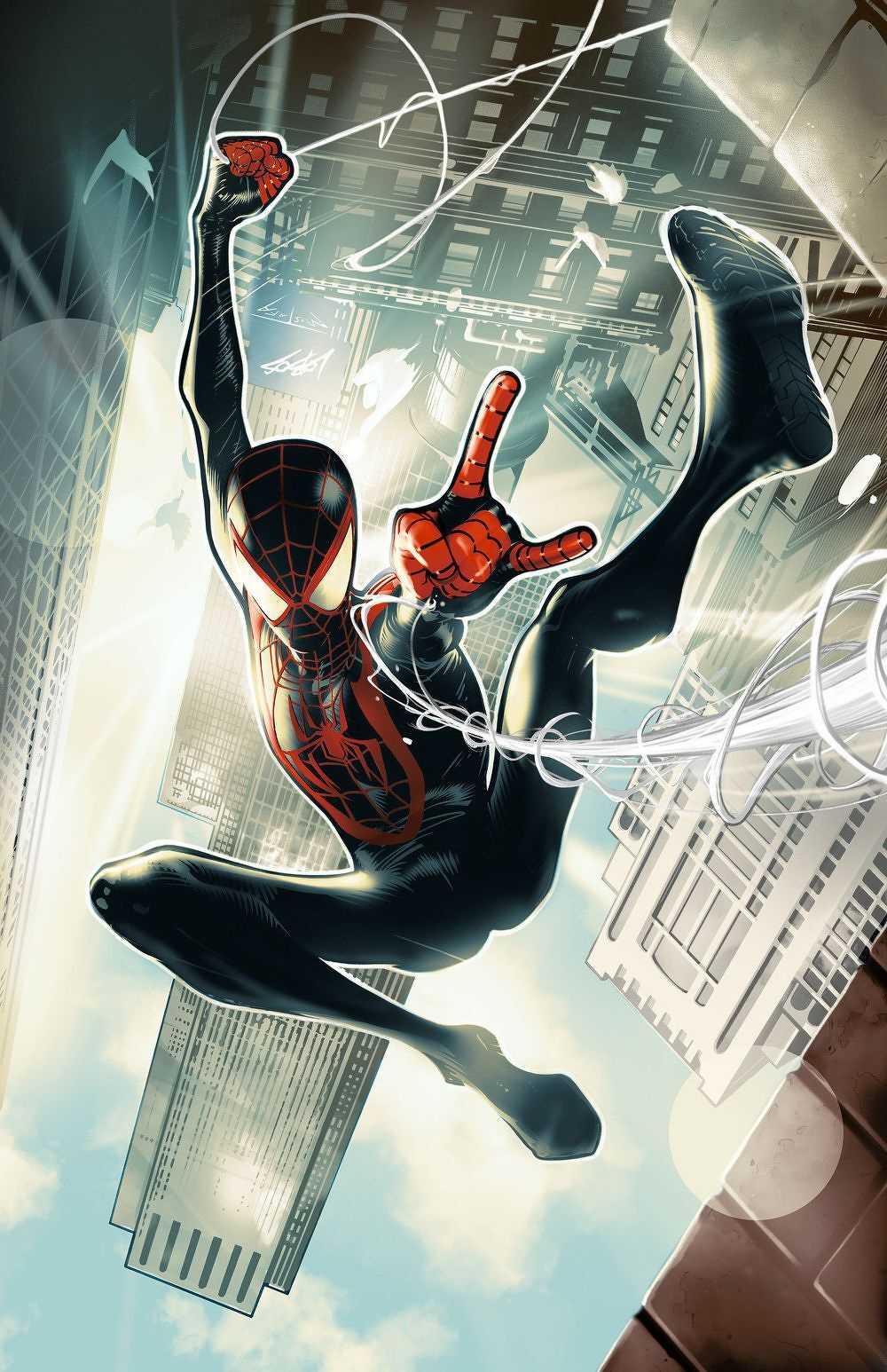 Miles Morales Spider-Man #1 (Cover I Pablo Villalobos Full Art Variant)
