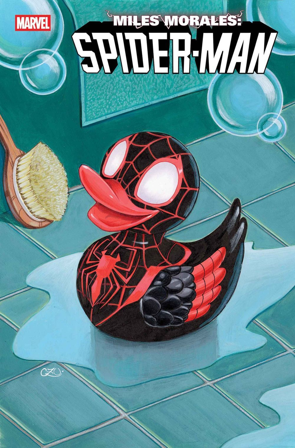 Miles Morales Spider-Man #1 (Cover E Chrissie Zullo Marvel Duck Variant)
