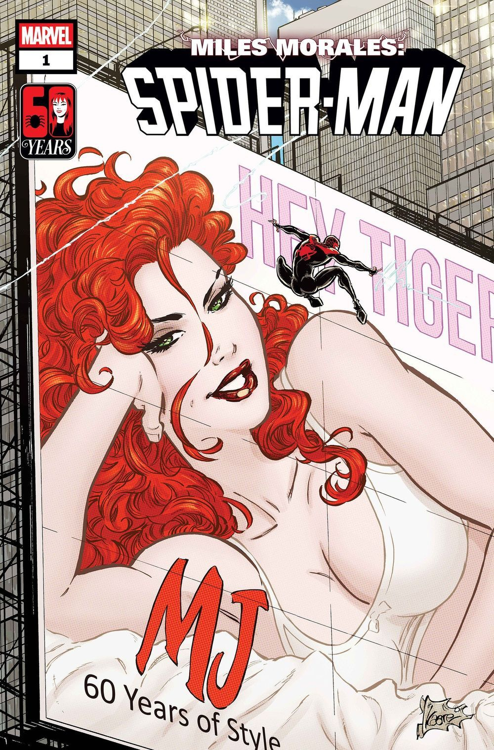 Miles Morales Spider-Man #1 (Cover F Kaare Andrews Mary Jane Watson Variant)