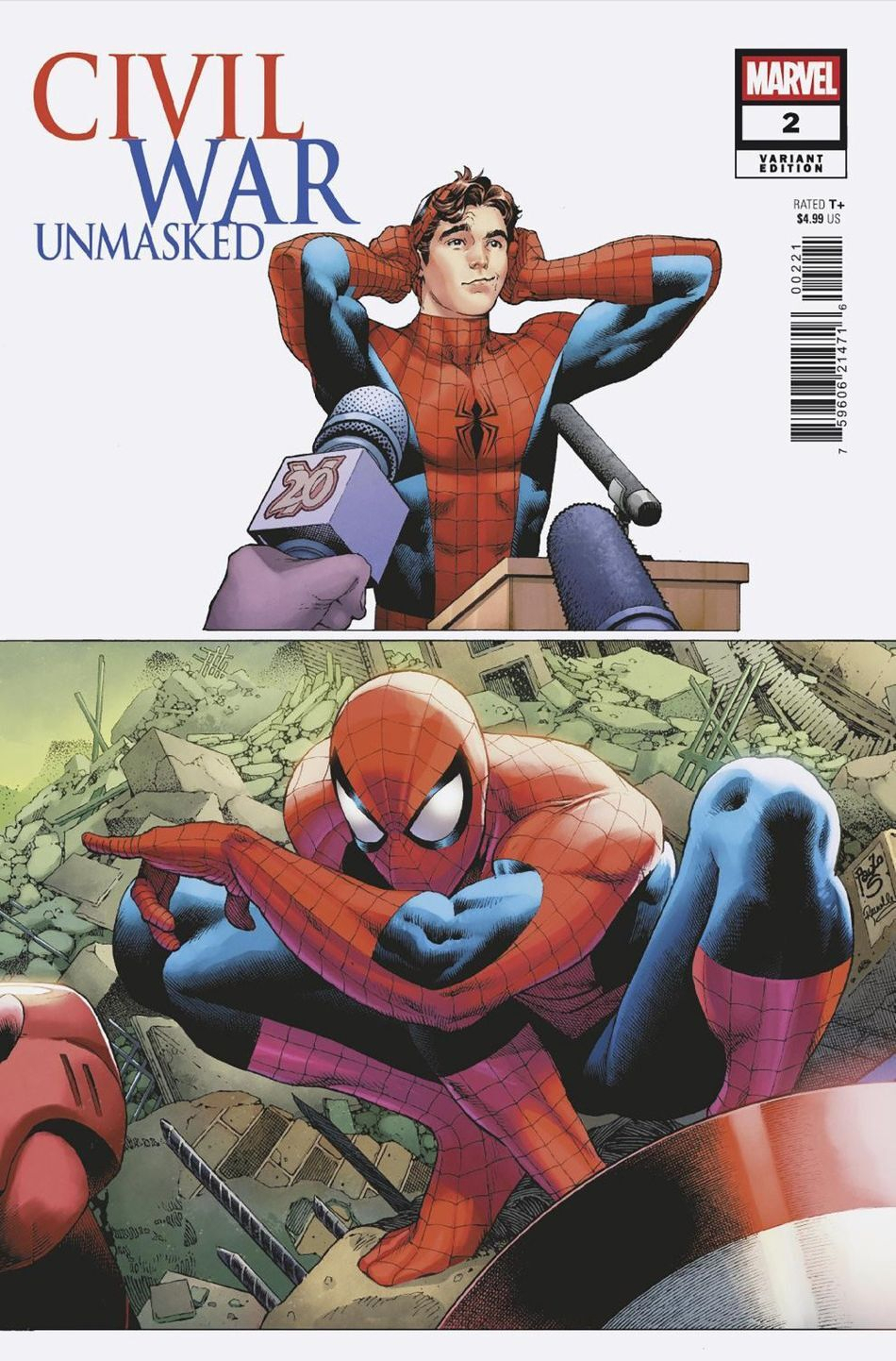Civil War Unmasked #2 (Of 5)(Cover A Paulo Siqueira 5-Part Connecting Variant)