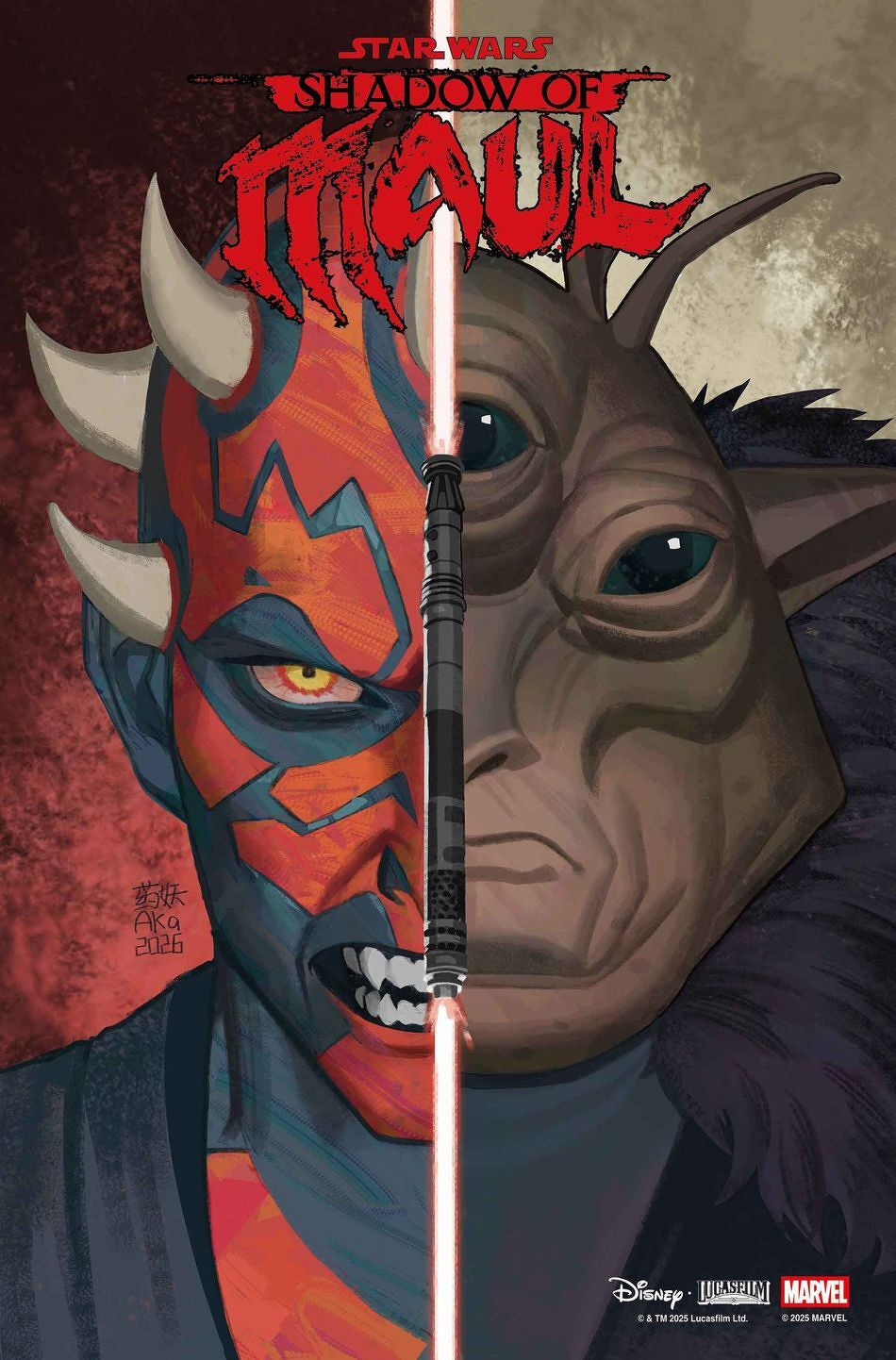Star Wars Shadow Of Maul #4 (Of 5)(Cover B AKA Headshot Full Art Variant)