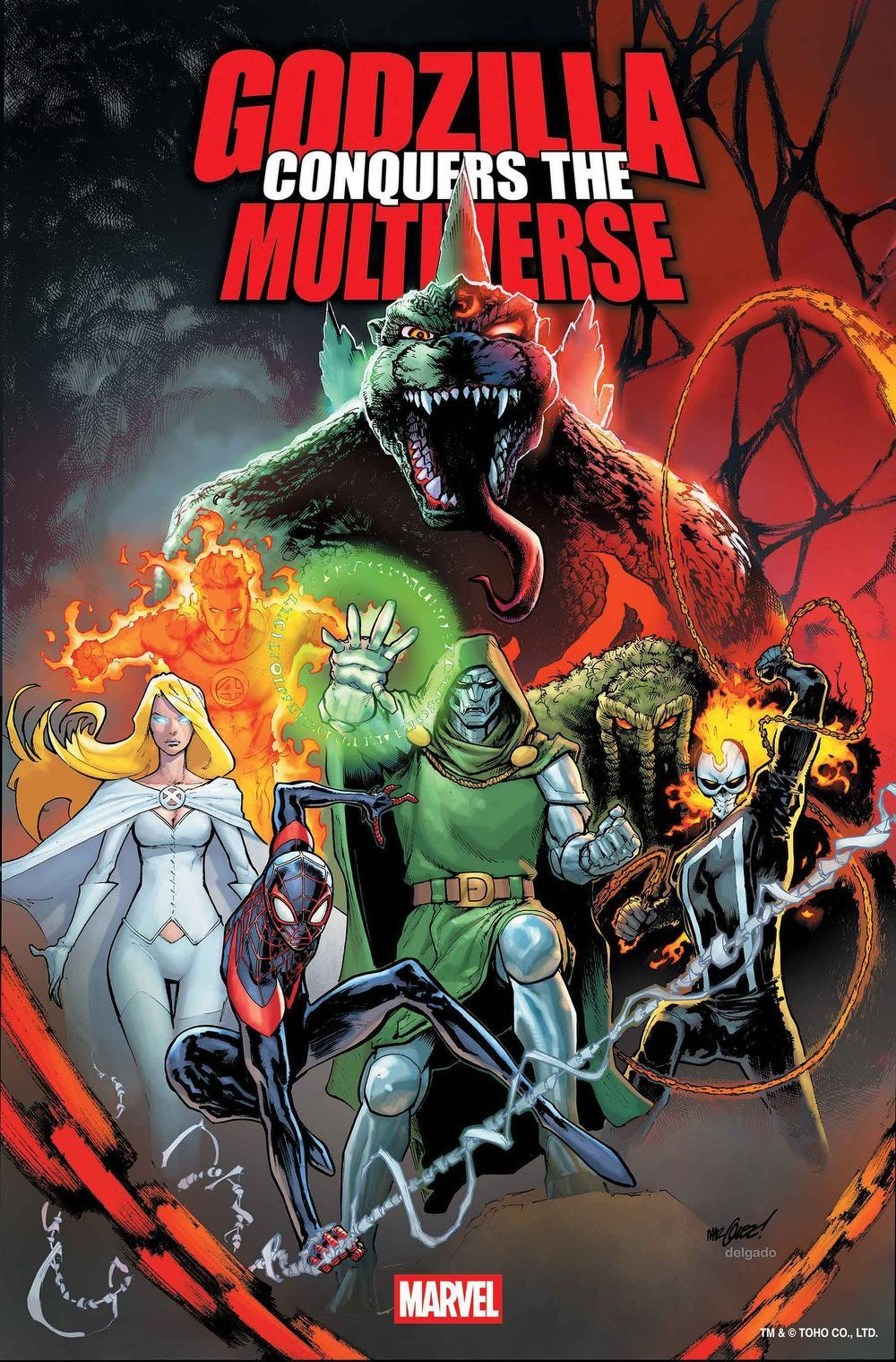 Godzilla Conquers The Multiverse #1 (Of 5)(Cover A David Marquez)