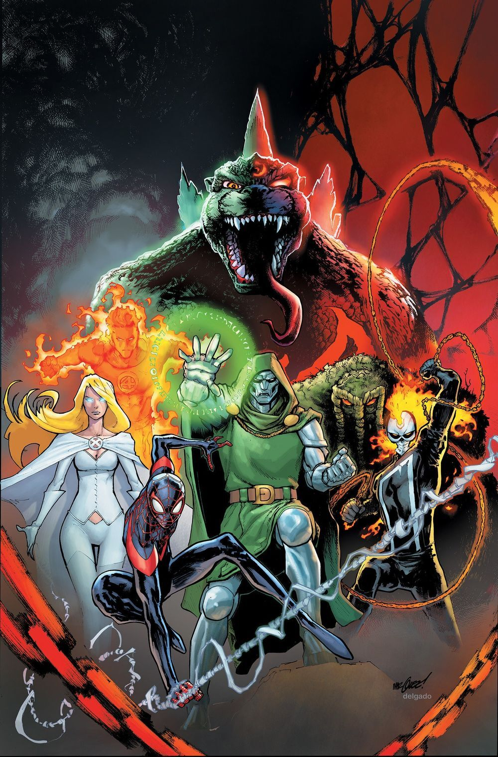 Godzilla Conquers The Multiverse #1 (Of 5)(Cover F David Marquez Full Art Variant)