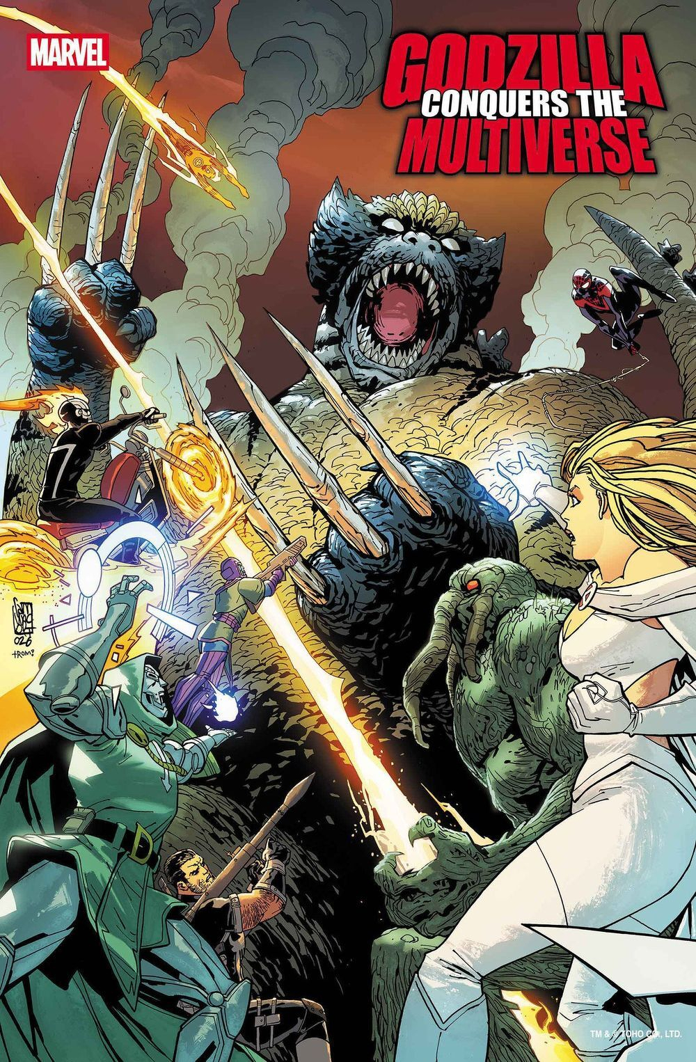 Godzilla Conquers The Multiverse #1 (Of 5)(Cover D Giuseppe Camuncoli)