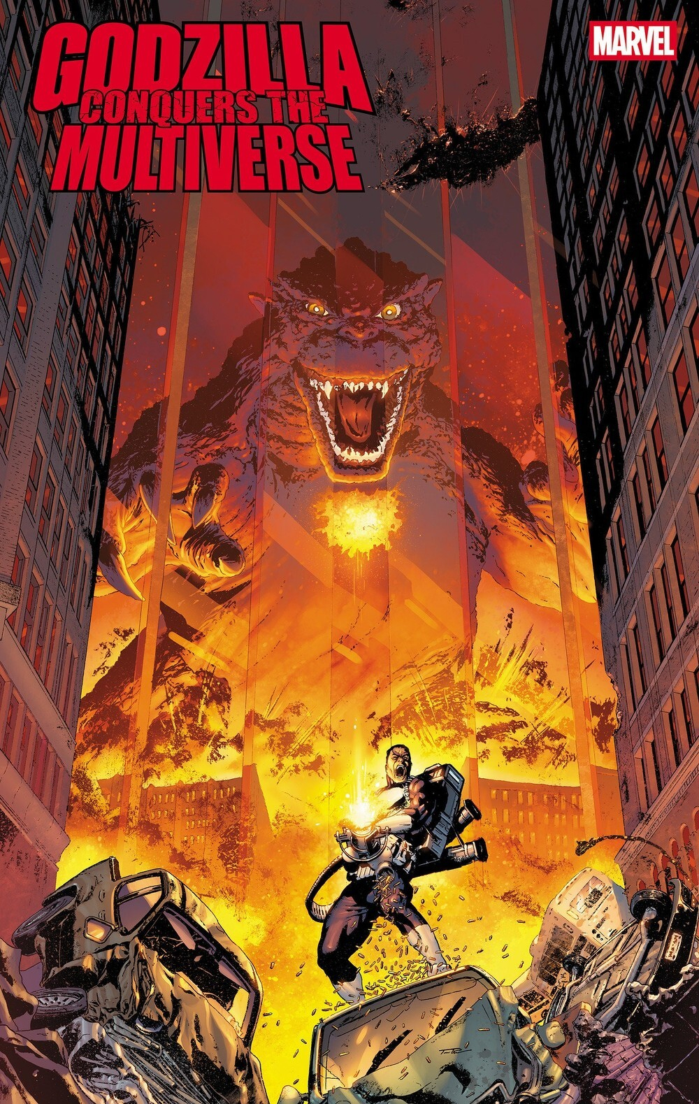 Godzilla Conquers The Multiverse #2 (Of 5)(Cover C Tony Parker)