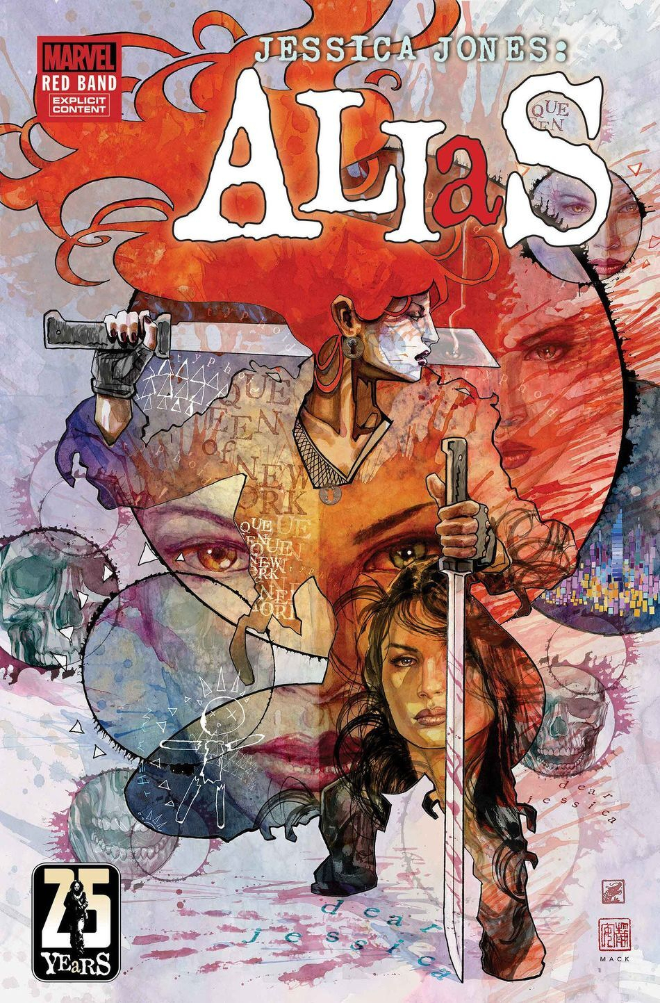 Alias Red Band #4 (Of 5)(Cover A David Mack)(Polybagged) (find on eBay)