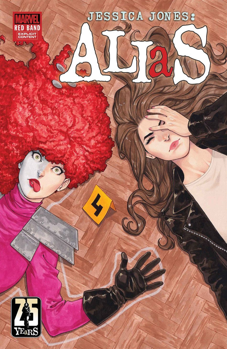 Alias Red Band #4 (Of 5)(Cover B Kasia Nie)(Polybagged) (find on eBay)