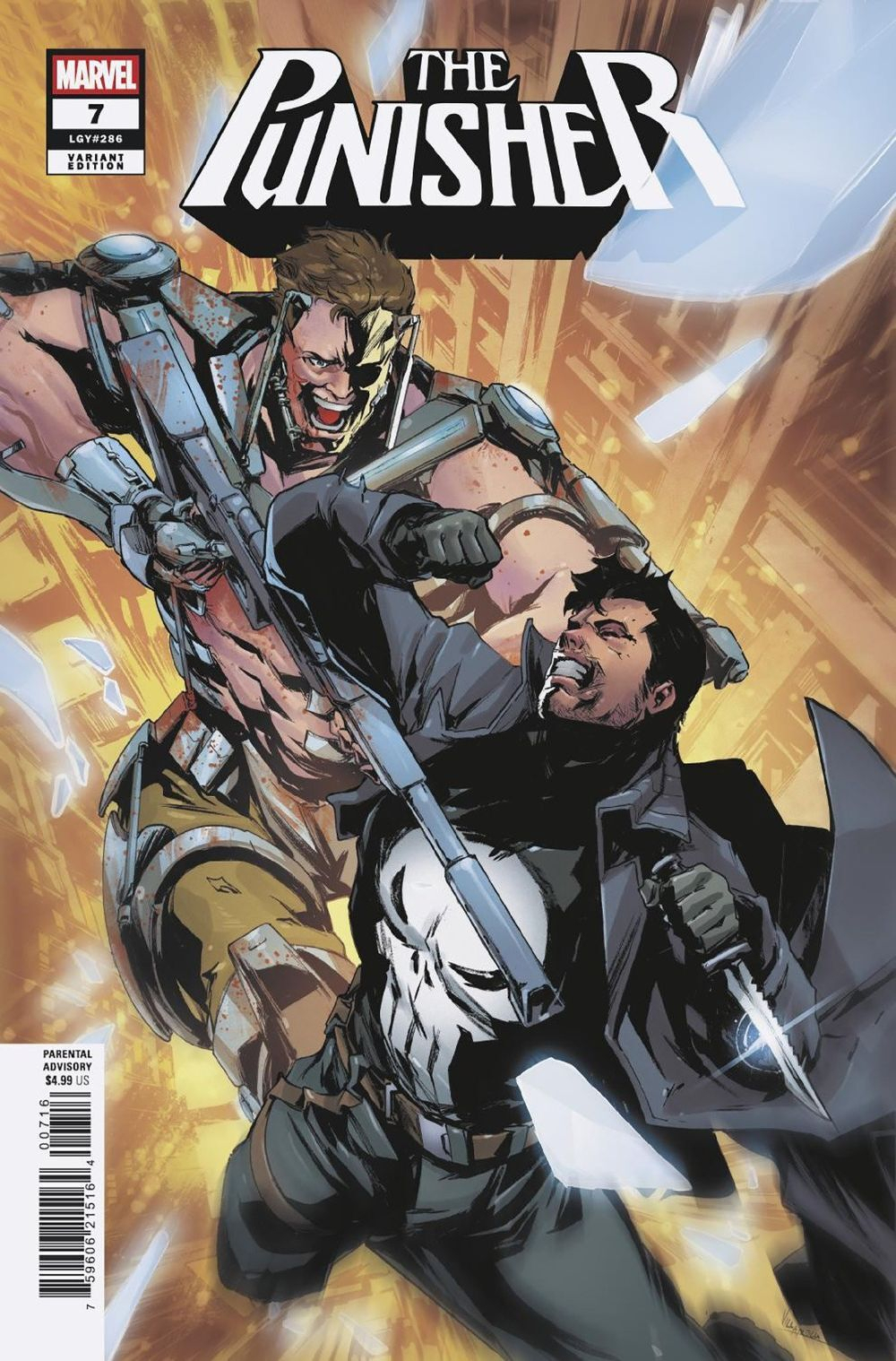 Punisher #7 (Cover E Paolo Villanelli)