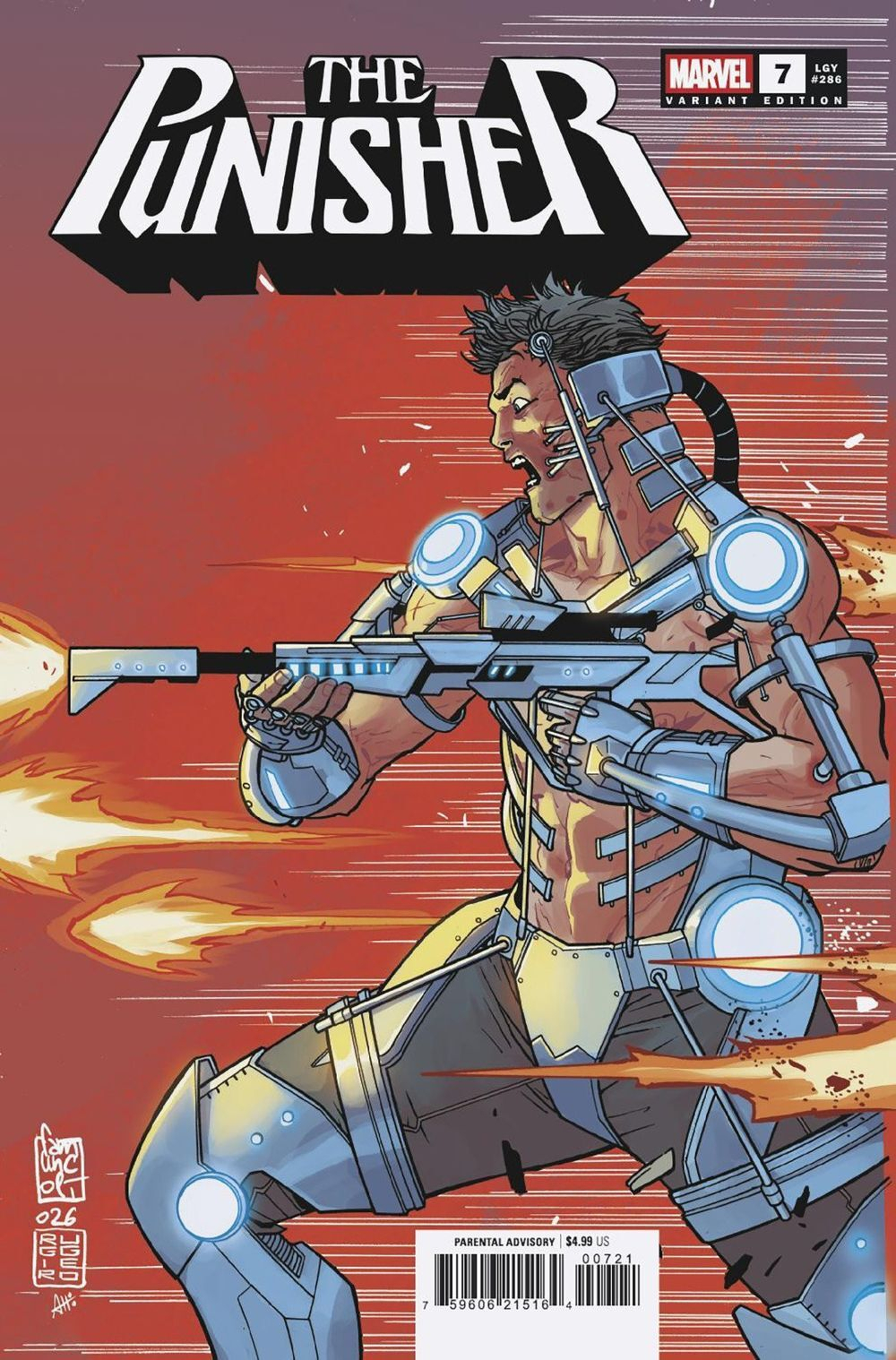 Punisher #7 (Cover B Giuseppe Camuncoli 2-Part Connecting Variant)