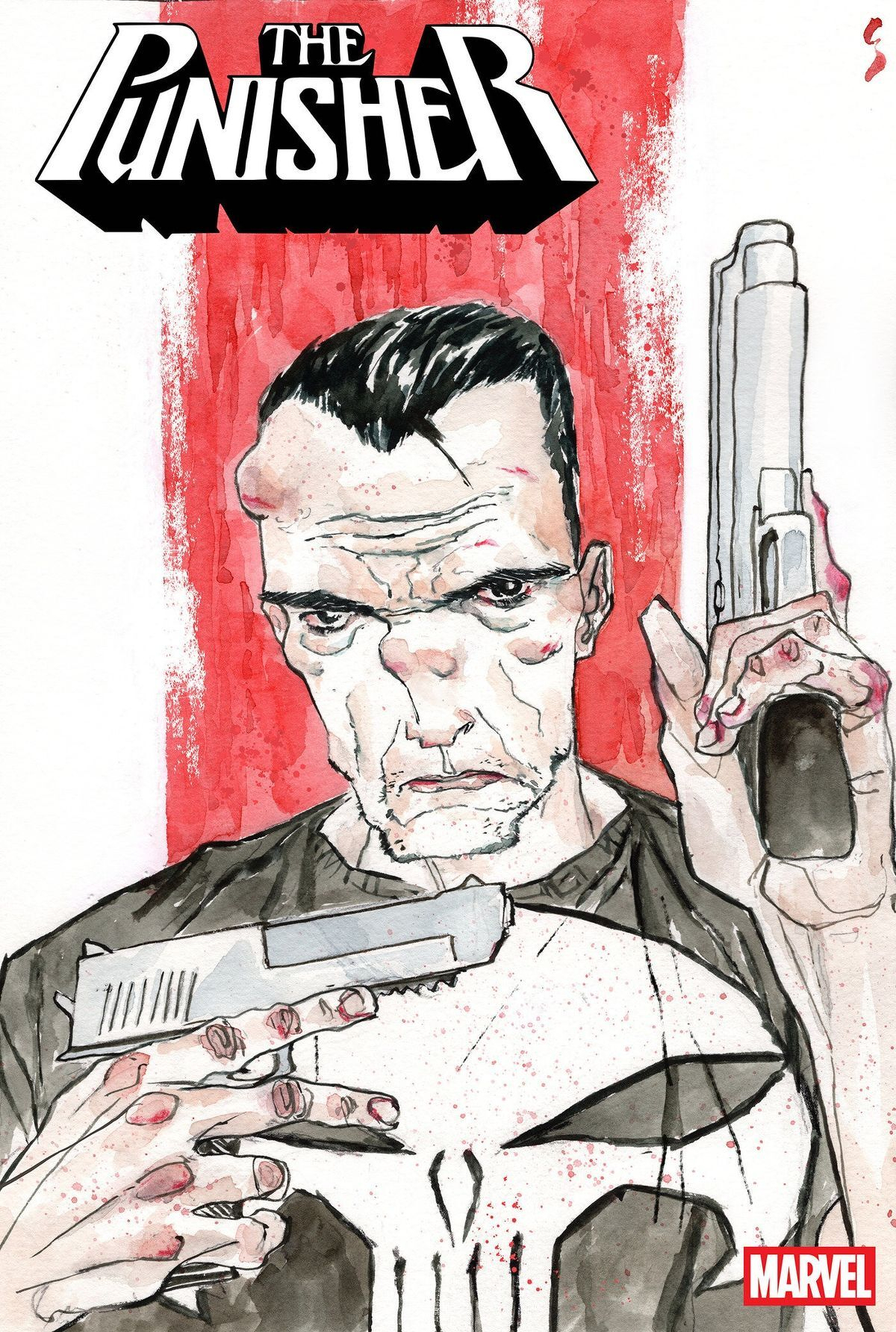 Punisher #9 (Cover C Geoff Shaw Art Style Variant)(Big Guns)